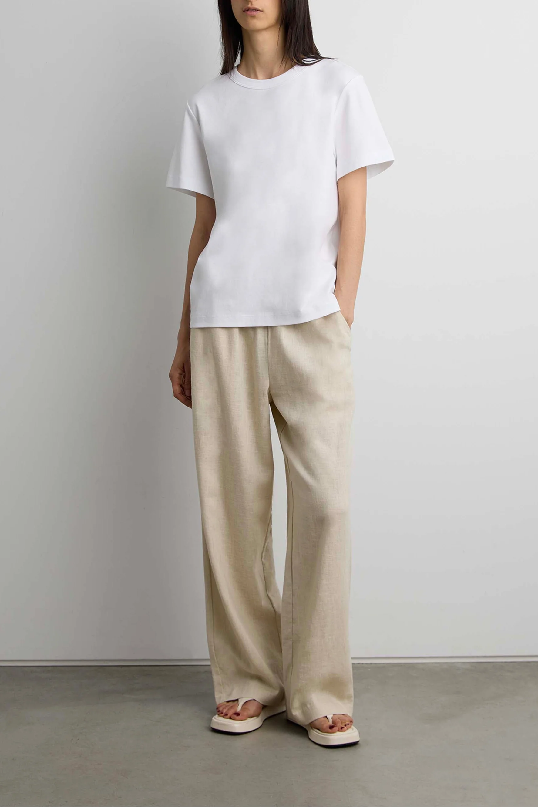 100% COTTON RELAXED FIT T-SHIRT