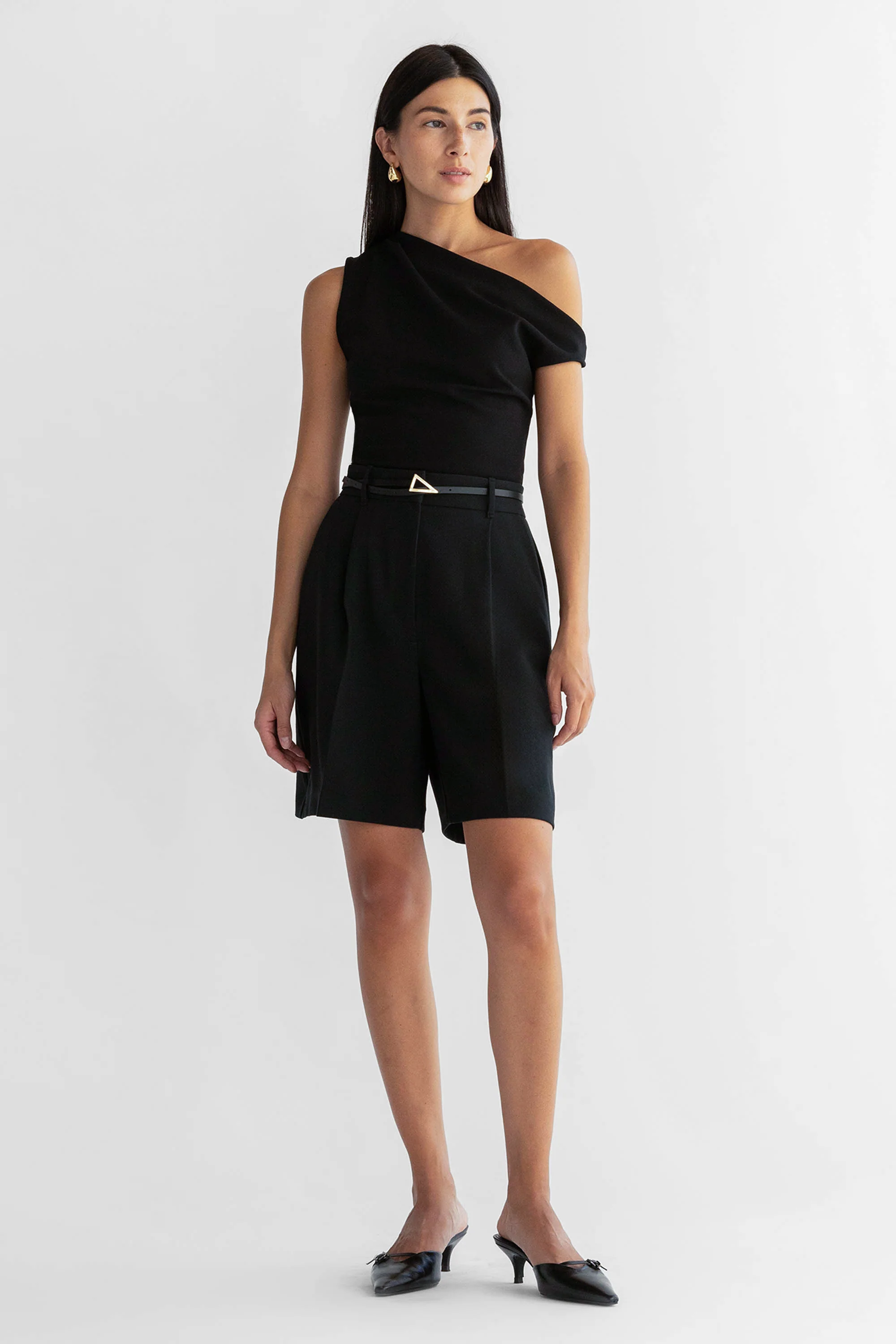 ASYMMETRIC OFF THE SHOULDER TANK - Image 7