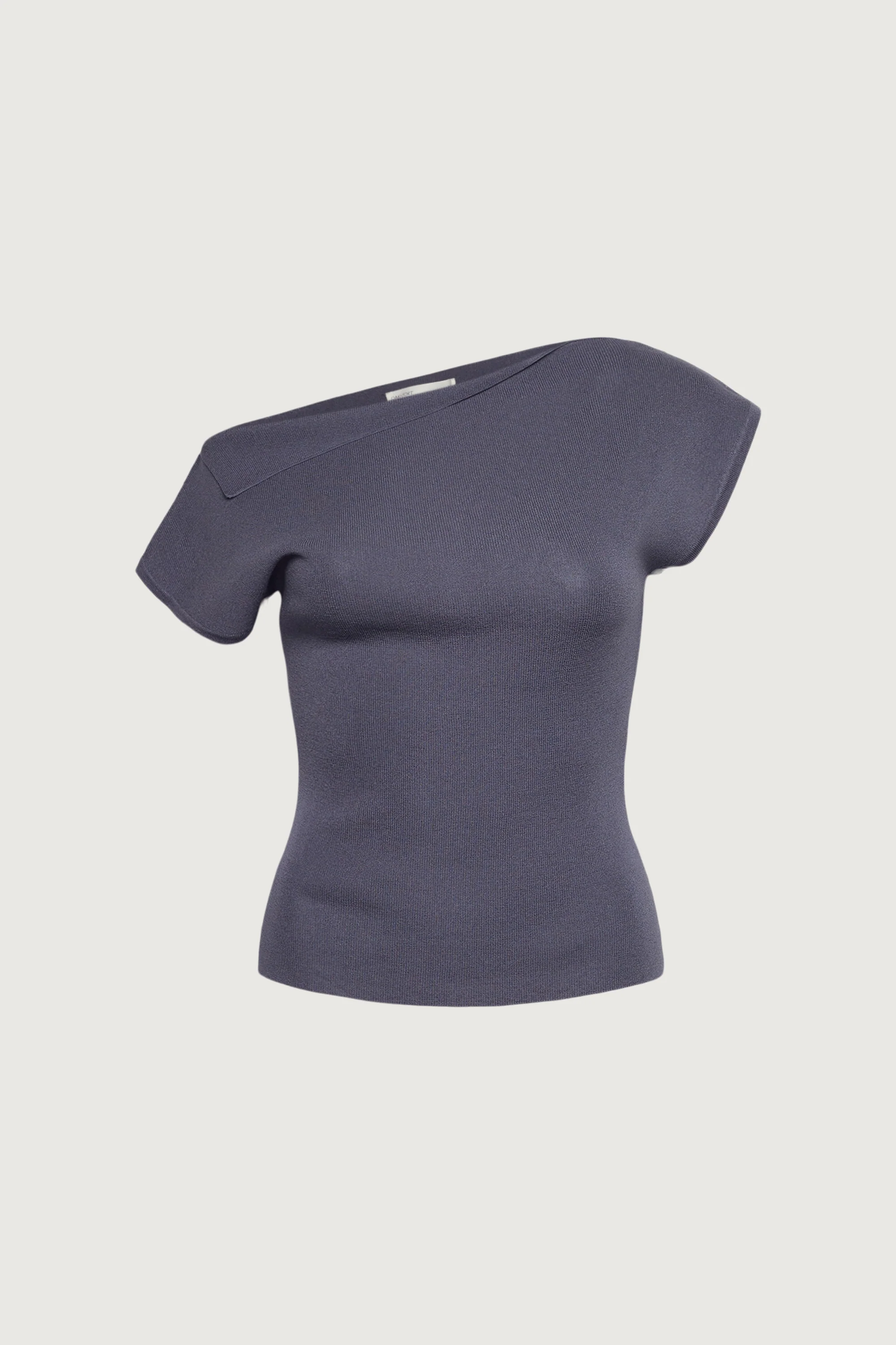 ASYMMETRICAL OFF THE SHOULDER CAP SLEEVE SWEATER - Image 17