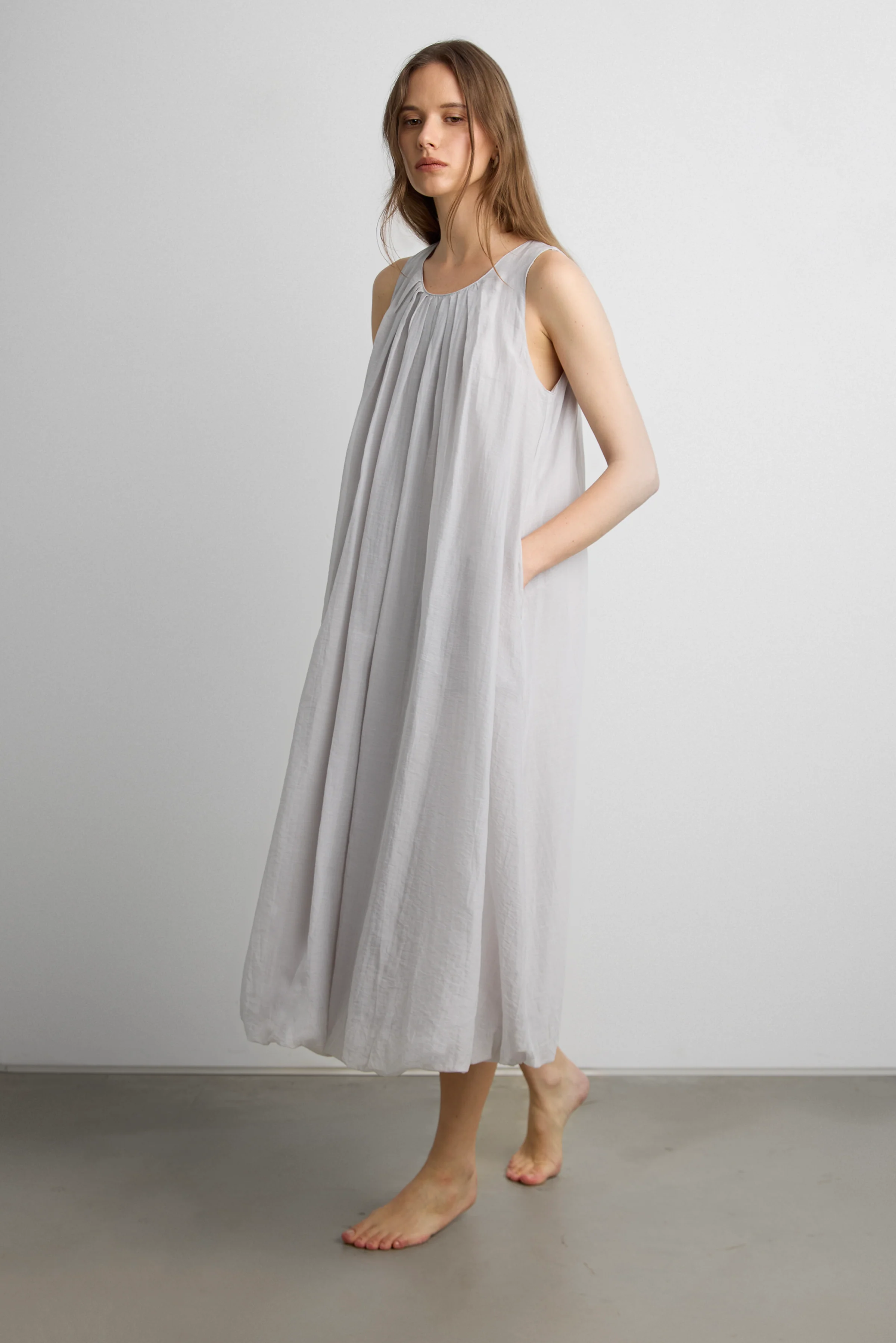 BALLOON MAXI DRESS - Image 2