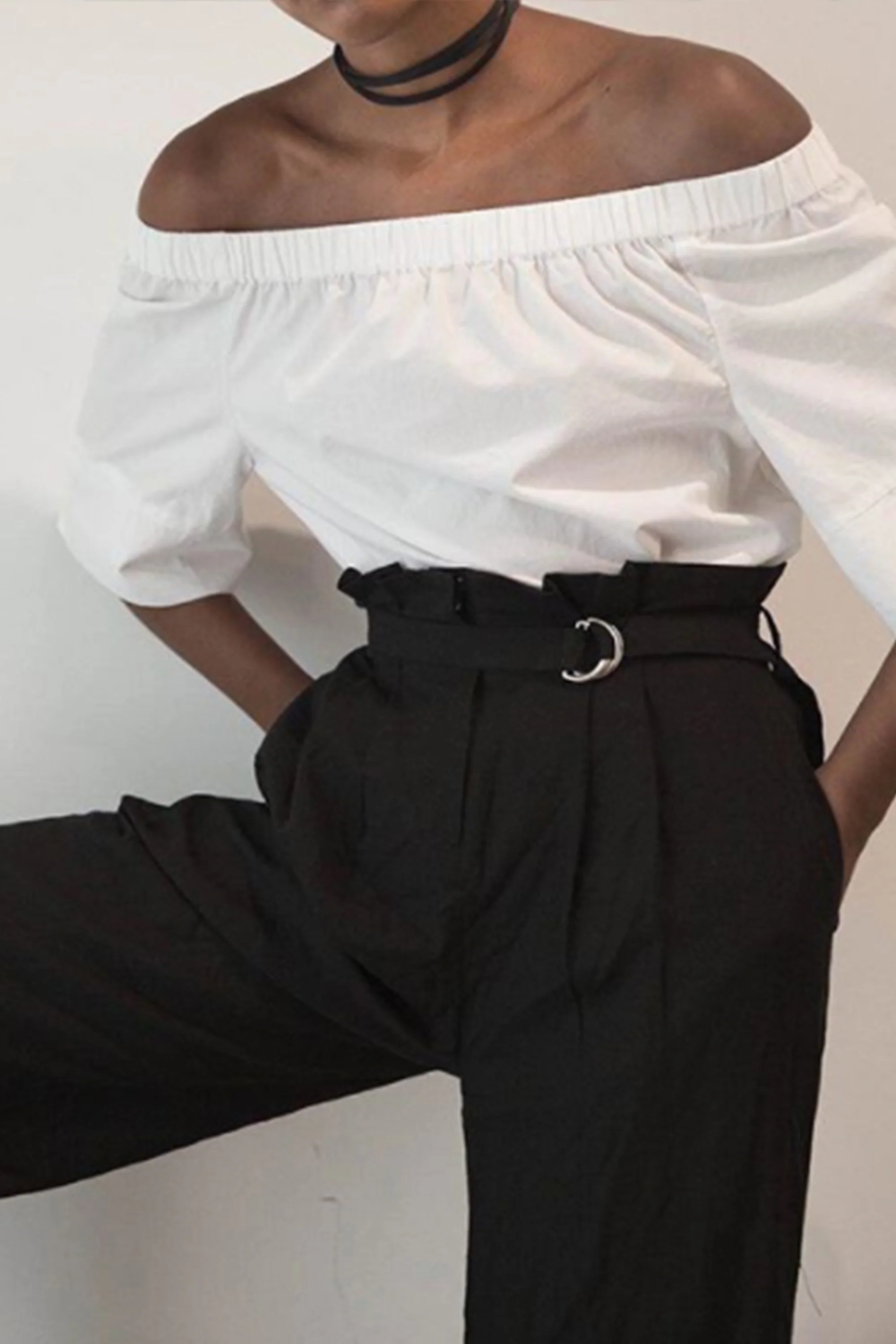 OFF THE SHOULDER BLOUSE - Image 3