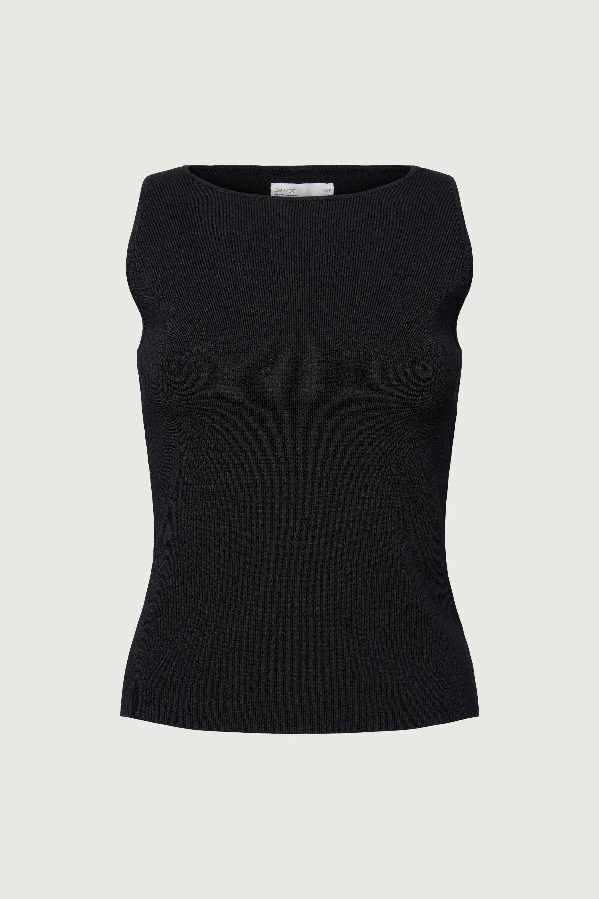 BOAT NECK TANK TOP - Image 5