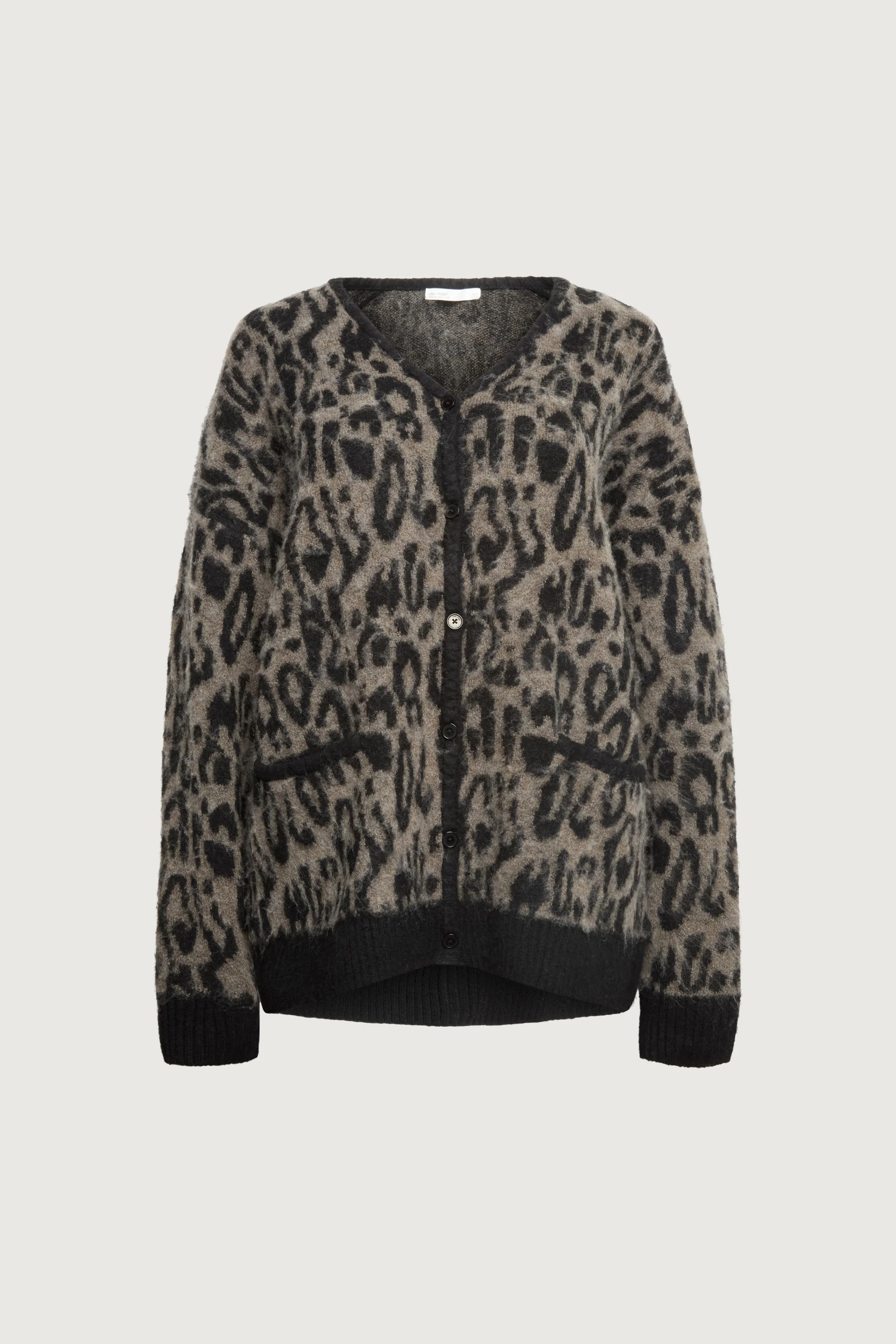 BRUSHED LEOPARD CARDIGAN - Image 5