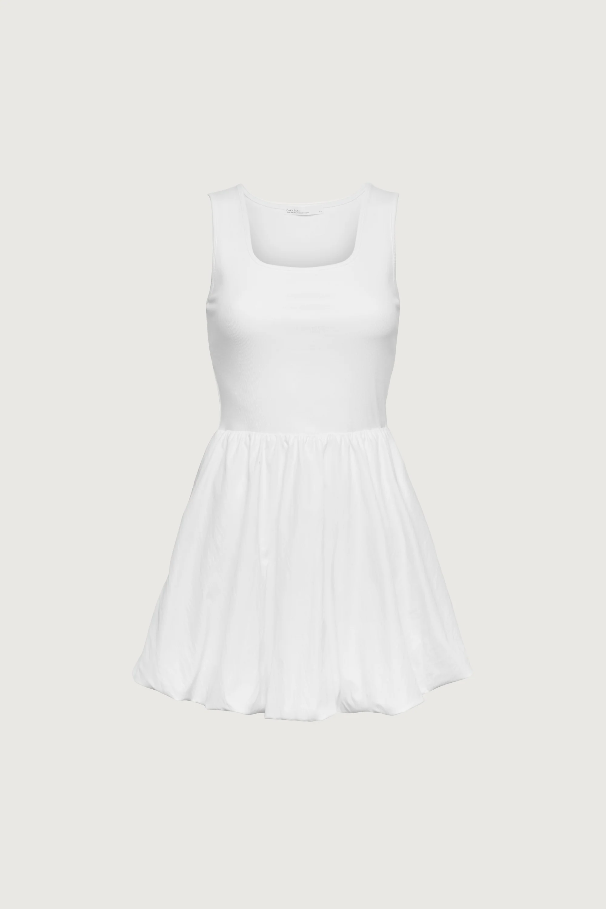 MINI BUBBLE HEM DRESS - Image 3