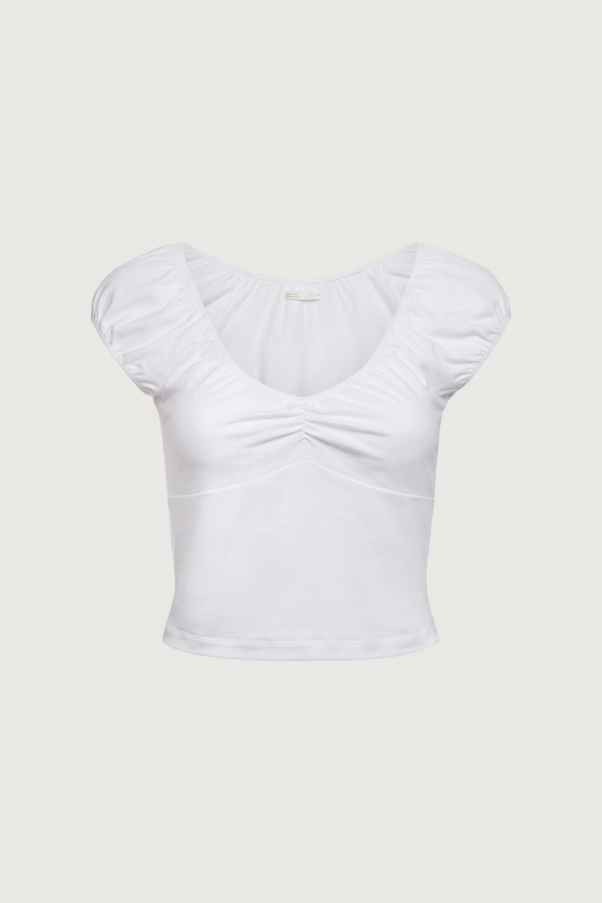 CAP SLEEVE CROPPED TOP - Image 5
