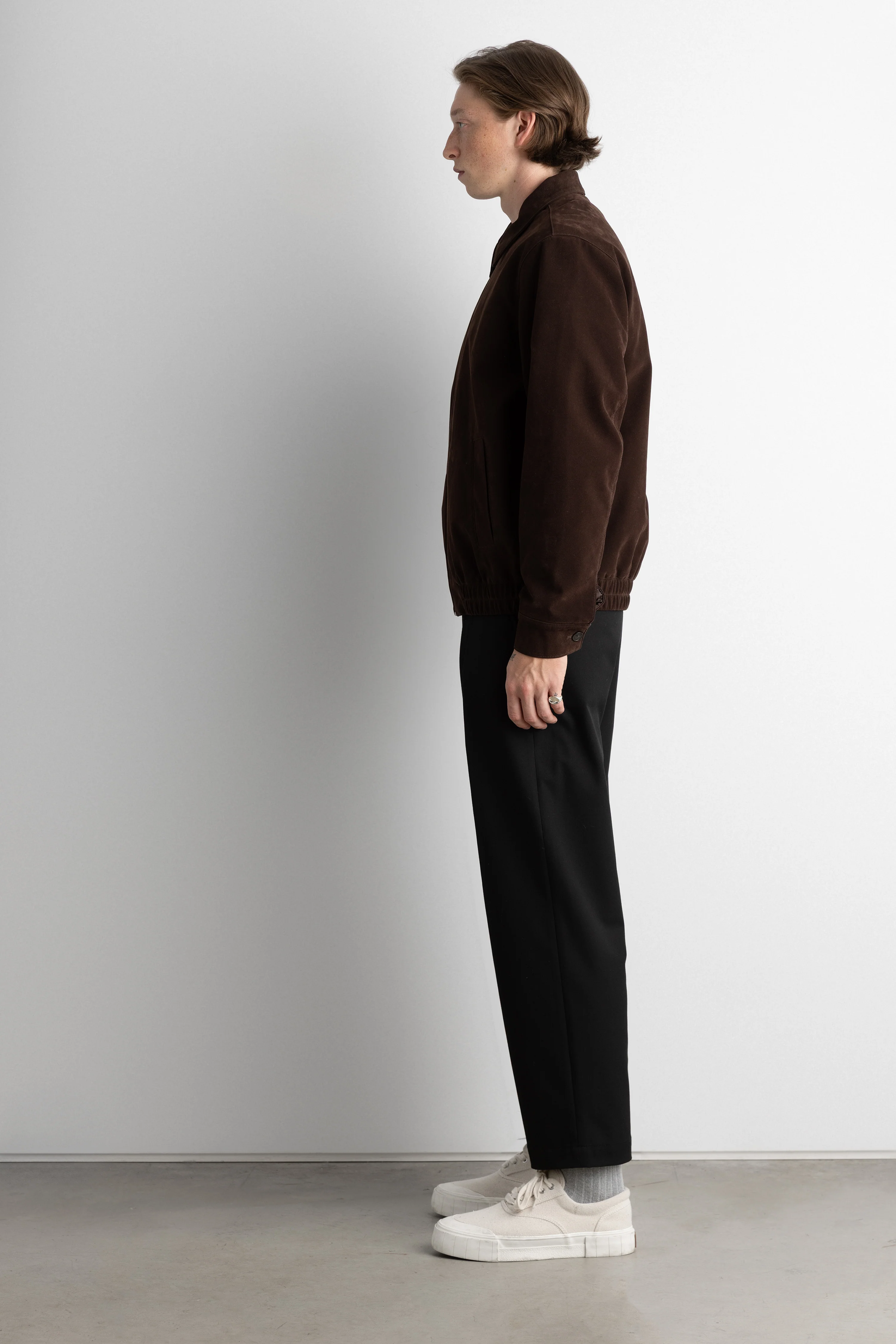 CLASSIC VEGAN SUEDE JACKET - Image 3