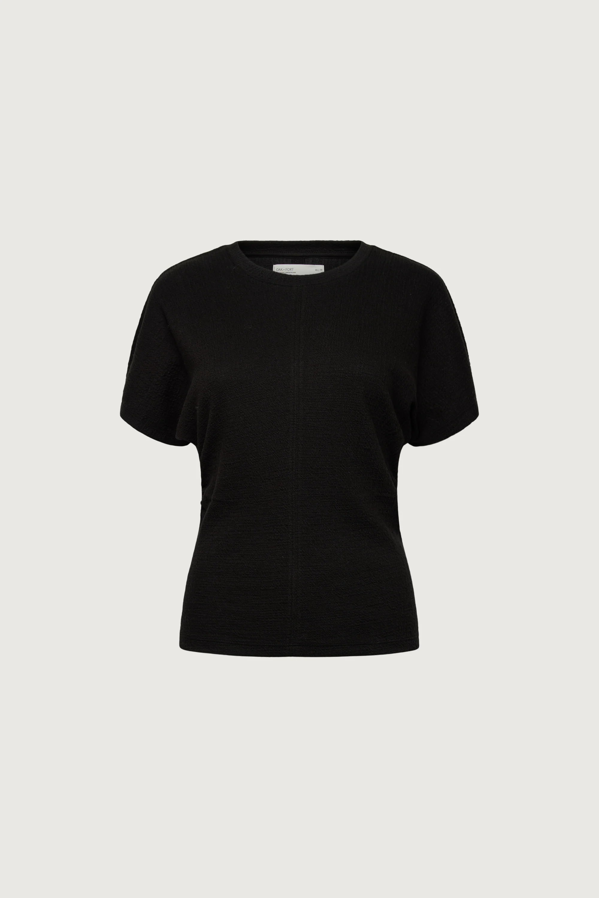 KNIT SHORT SLEEVE RUCHED WAIST TOP - Image 9