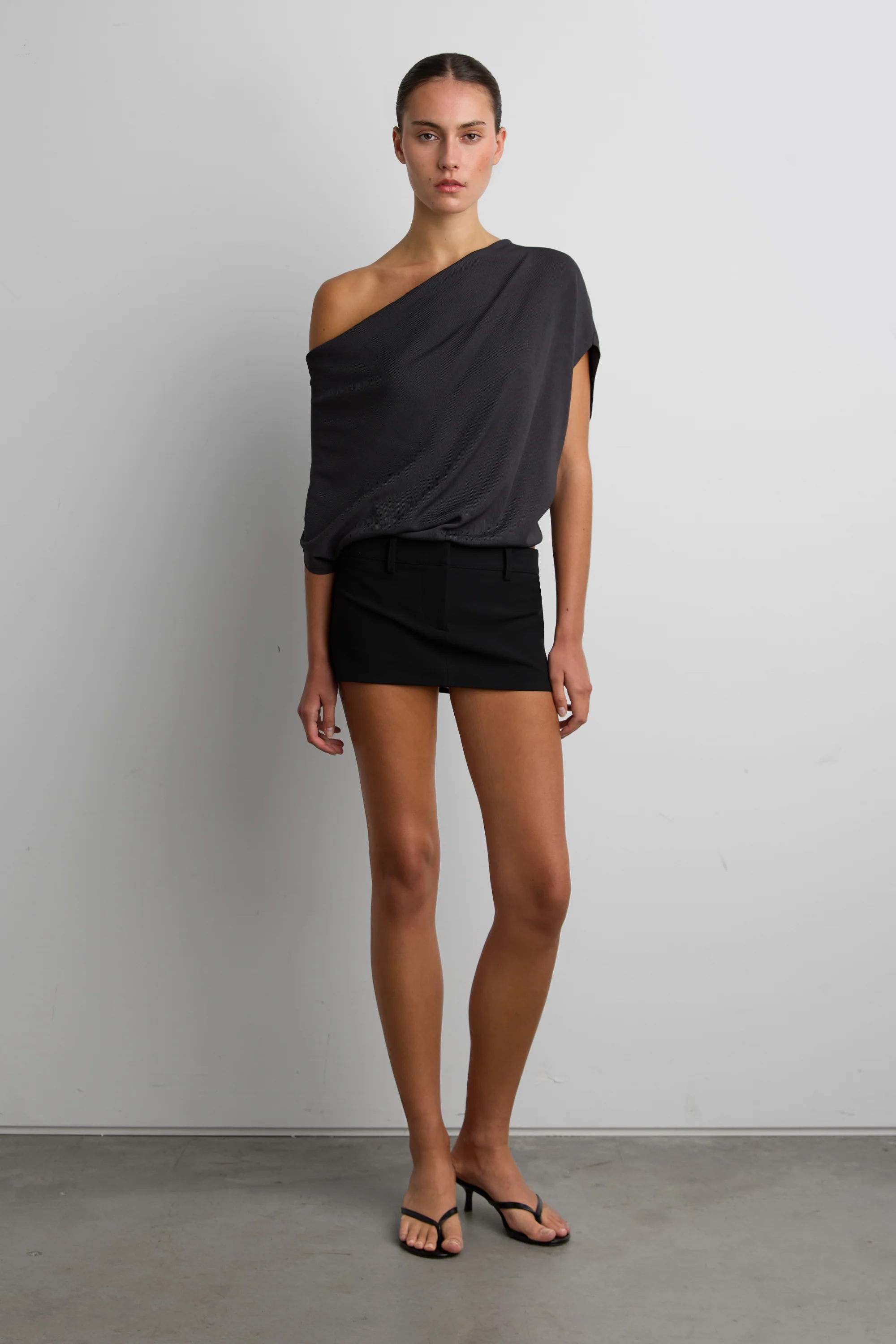 COWL NECK KNIT TOP - Image 2