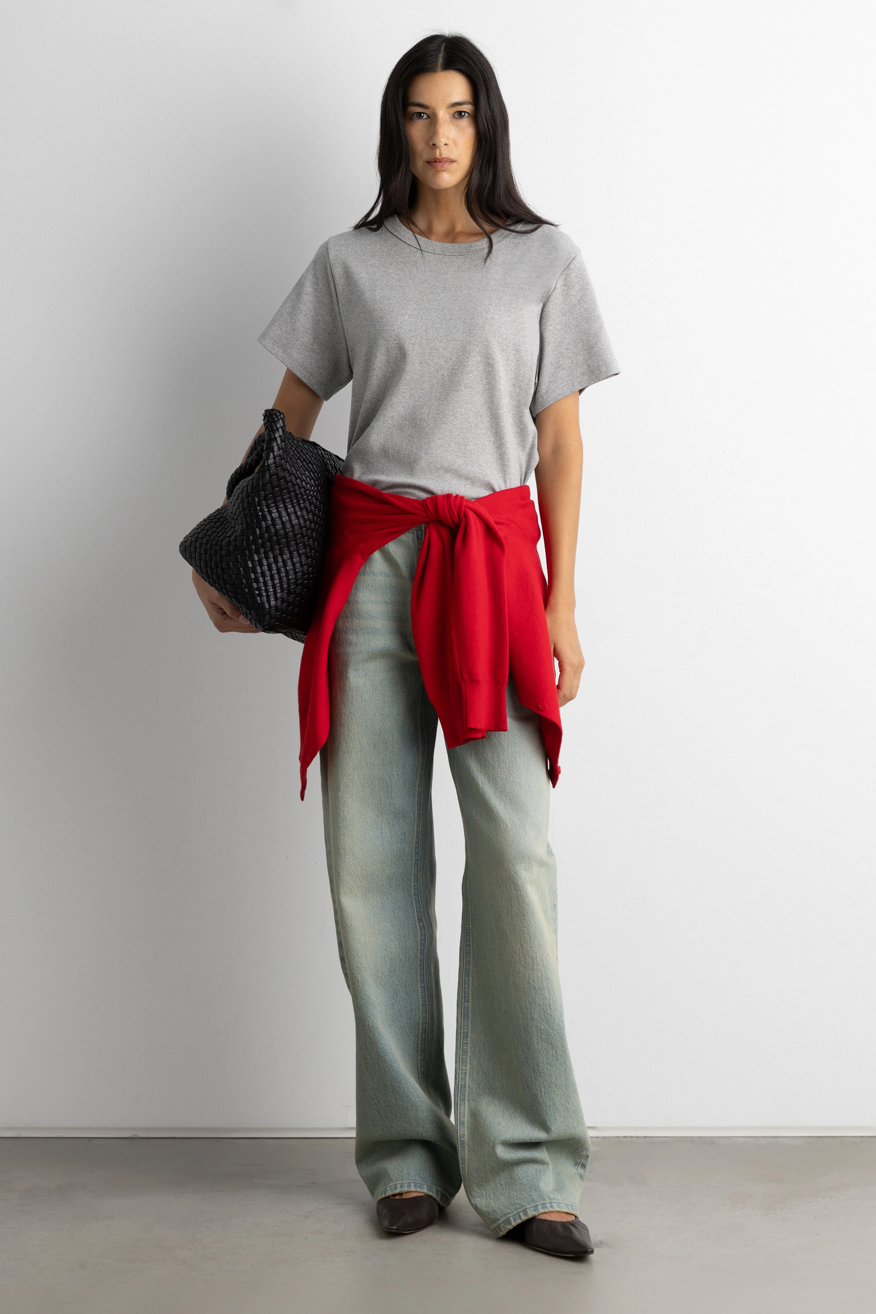 MIDWEIGHT COTTON CREWNECK T-SHIRT - Image 6