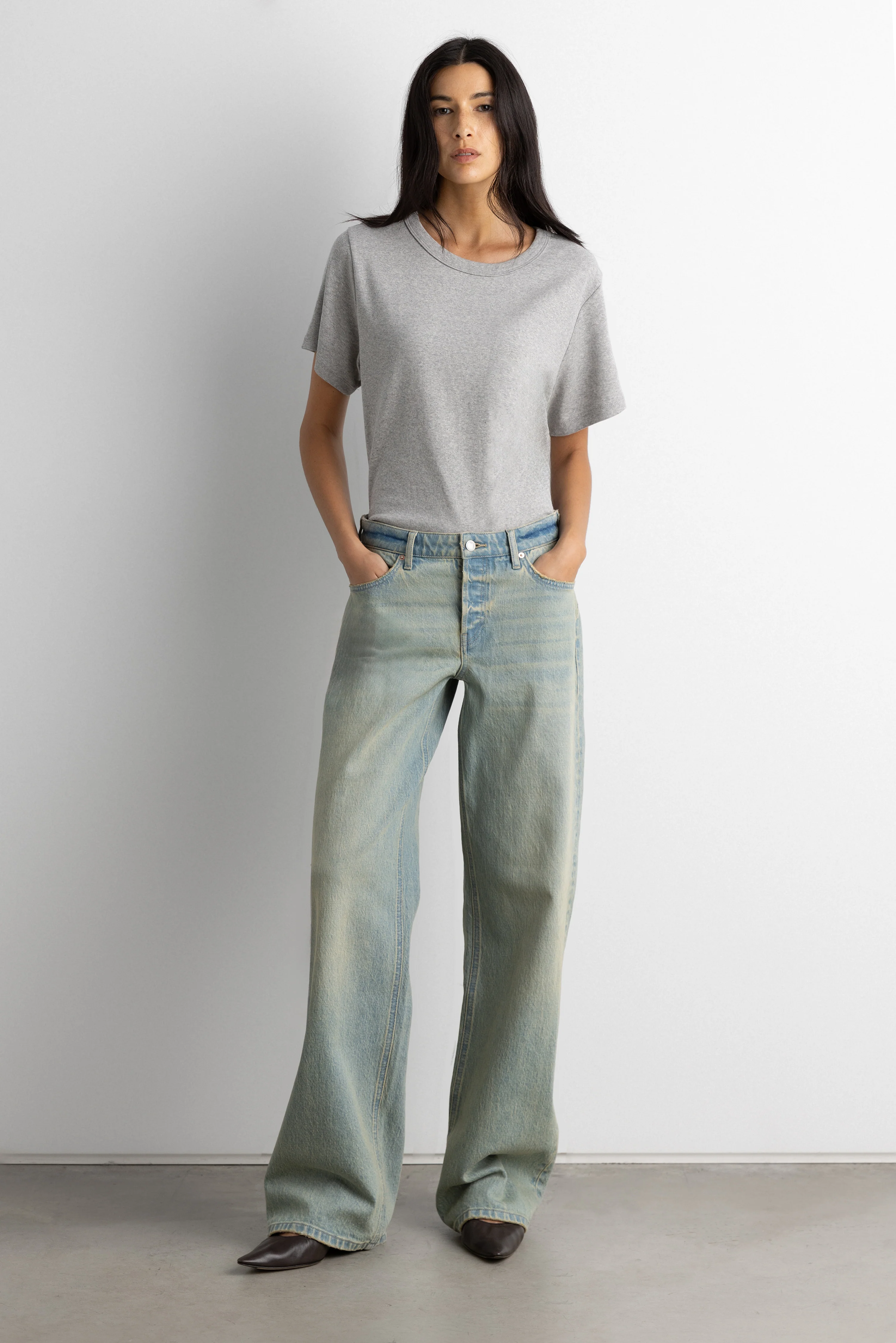 MIDWEIGHT COTTON CREWNECK T-SHIRT - Image 7