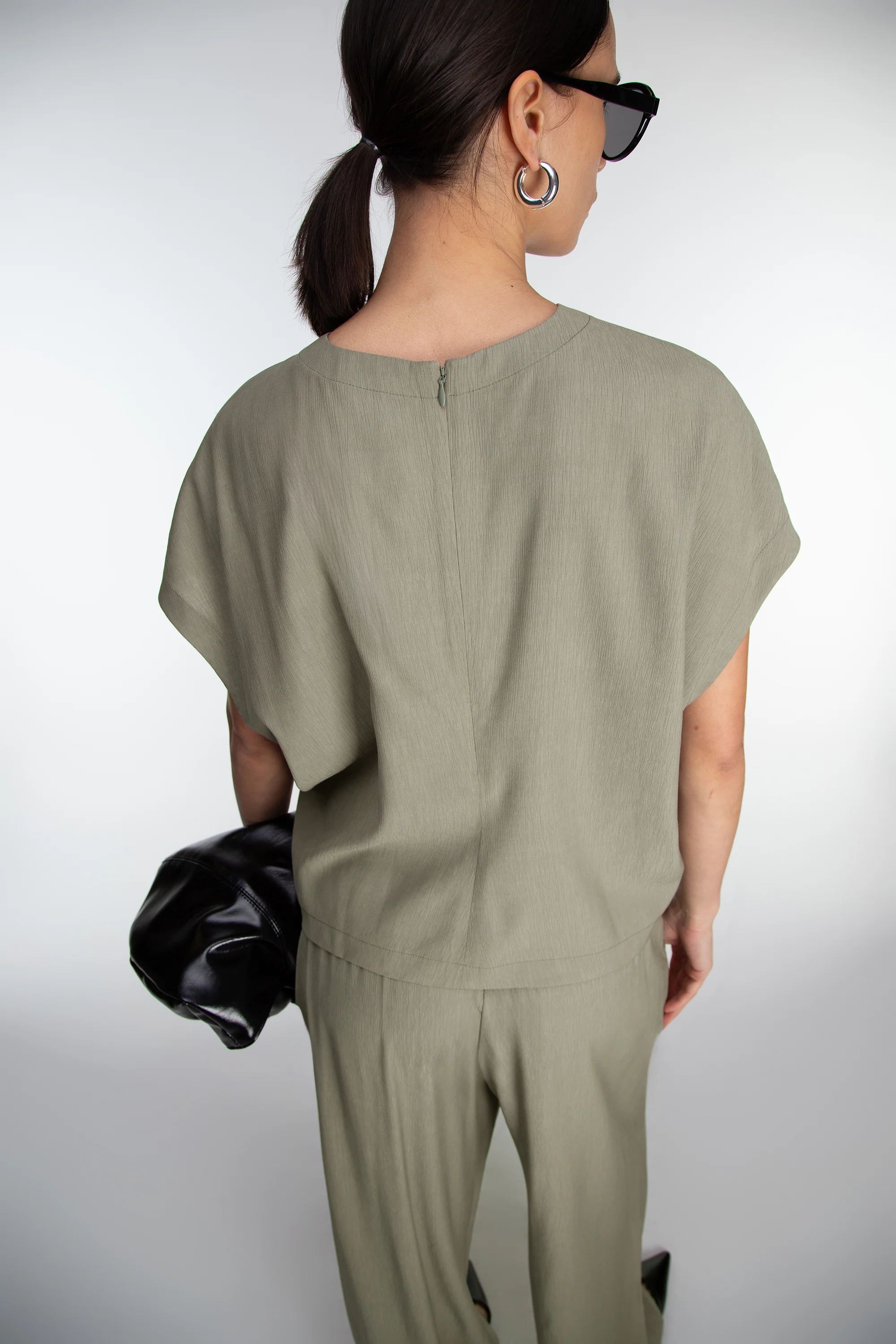 CRINKLED RAYON TOP - Image 6