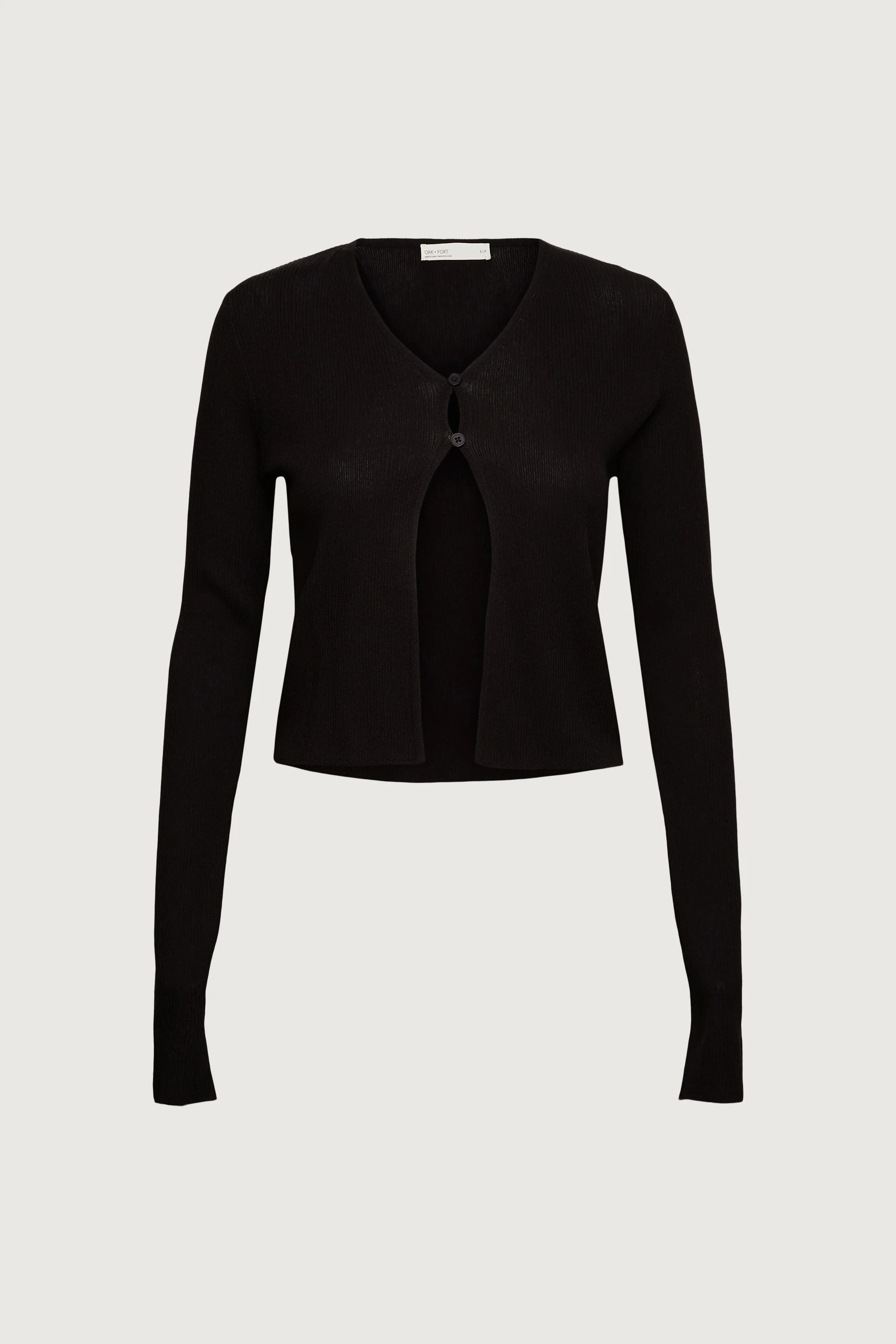 CROPPED LONG SLEEVE CARDIGAN - Image 7