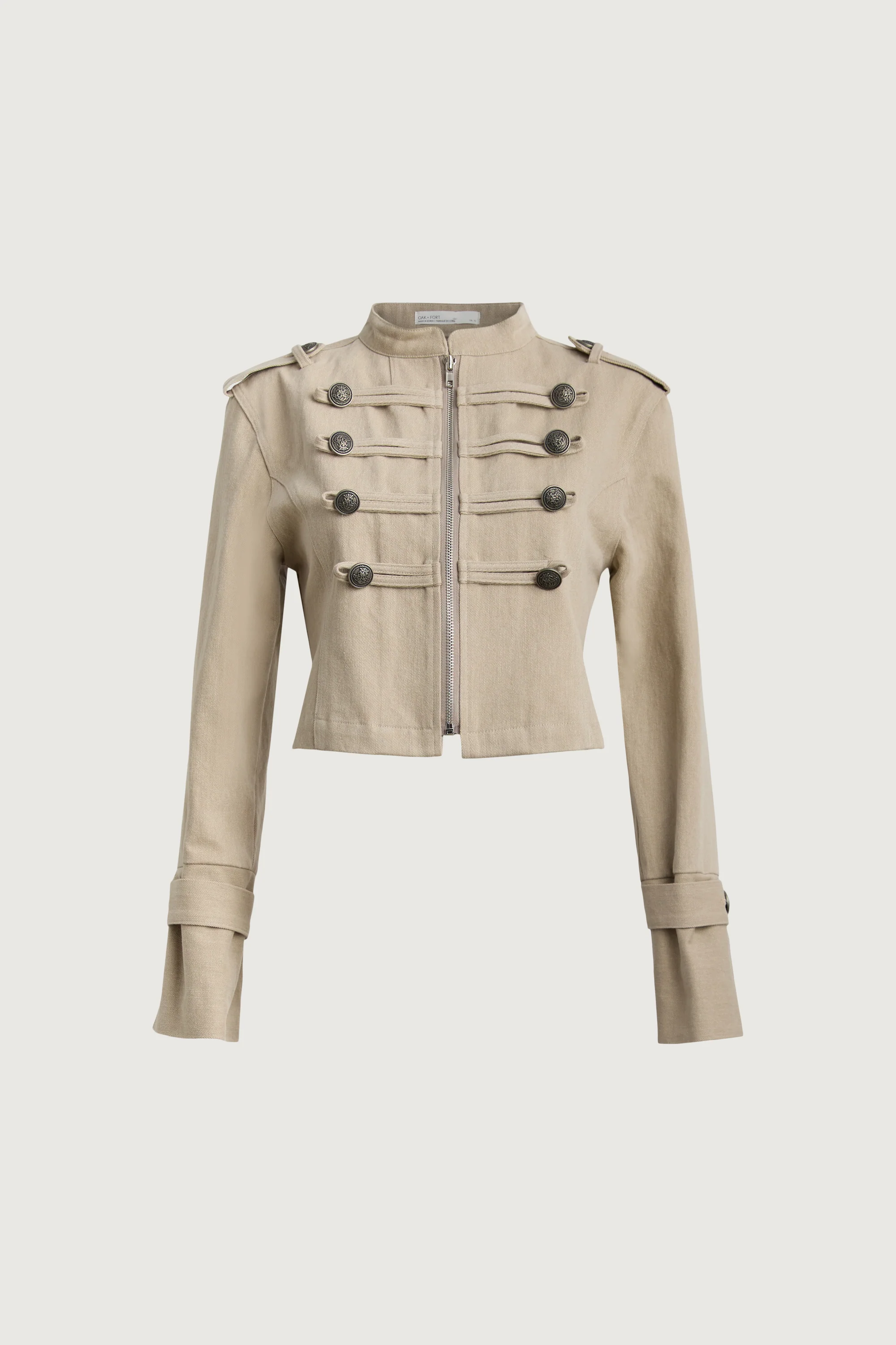 CROPPED MILITARY JACKET - Image 6
