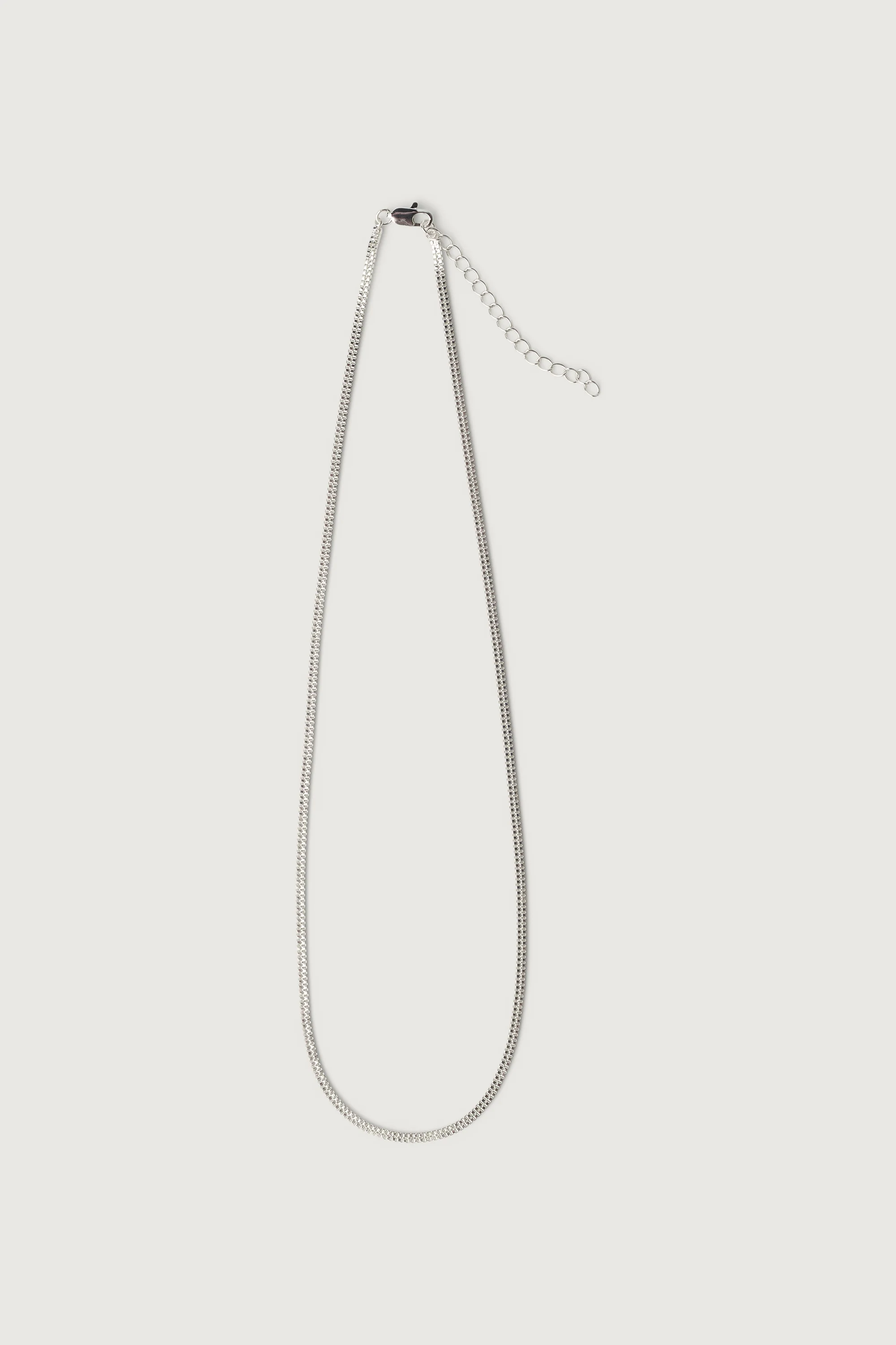 CUBE AND TWIST CHAIN NECKLACE - Image 6