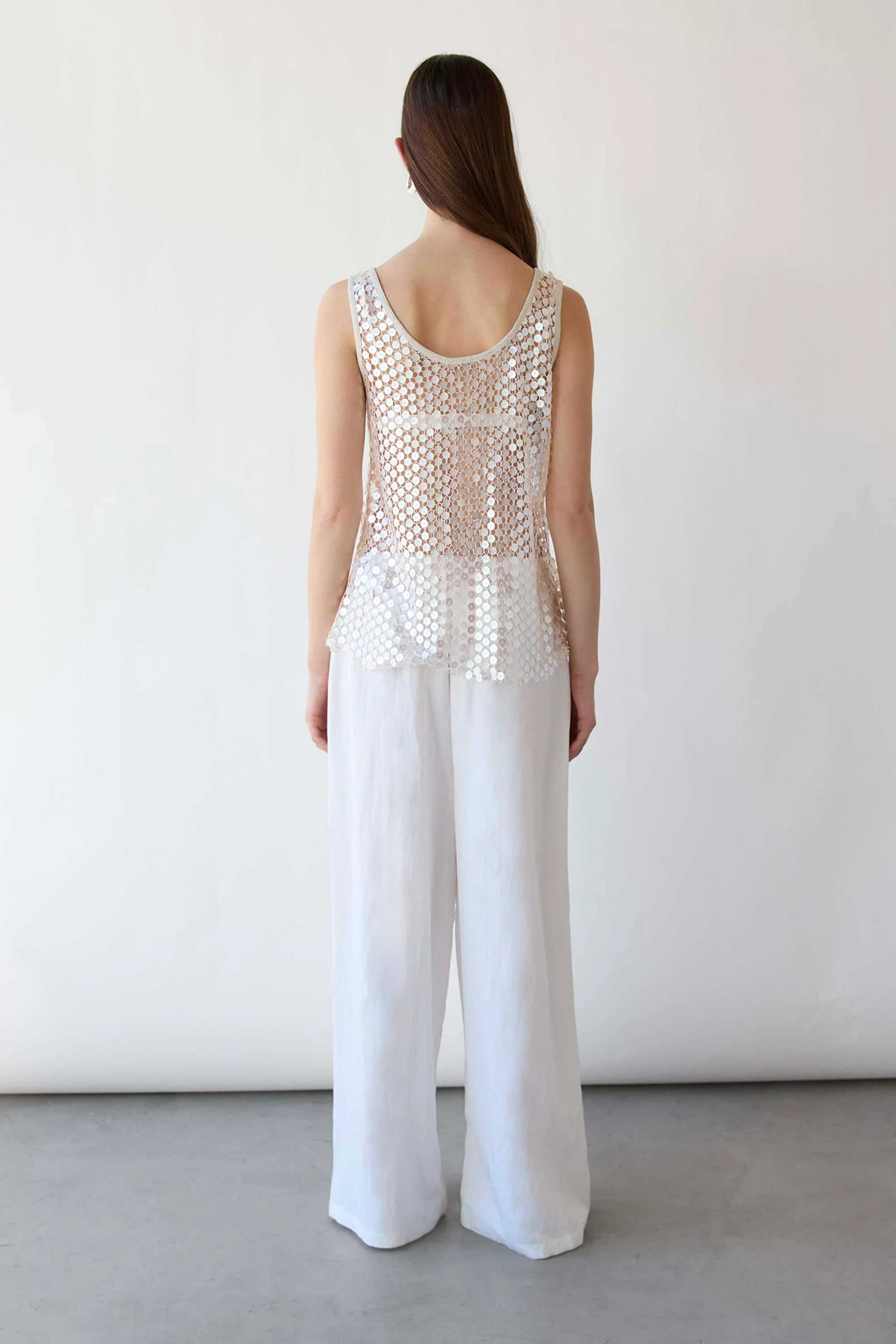 DISK SEQUIN TANK TOP - Image 4