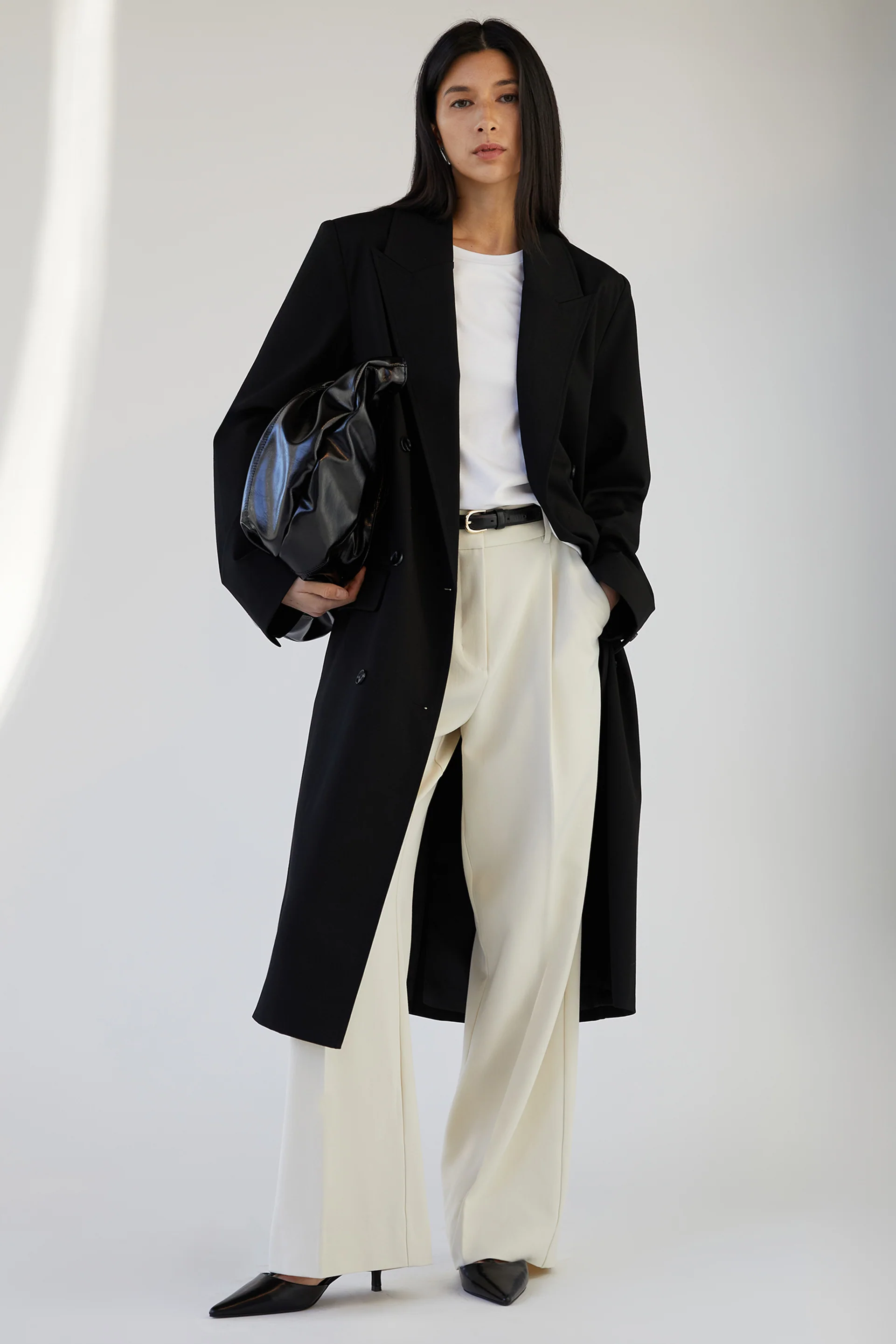 DOUBLE-BREASTED SUITING COAT - Image 4