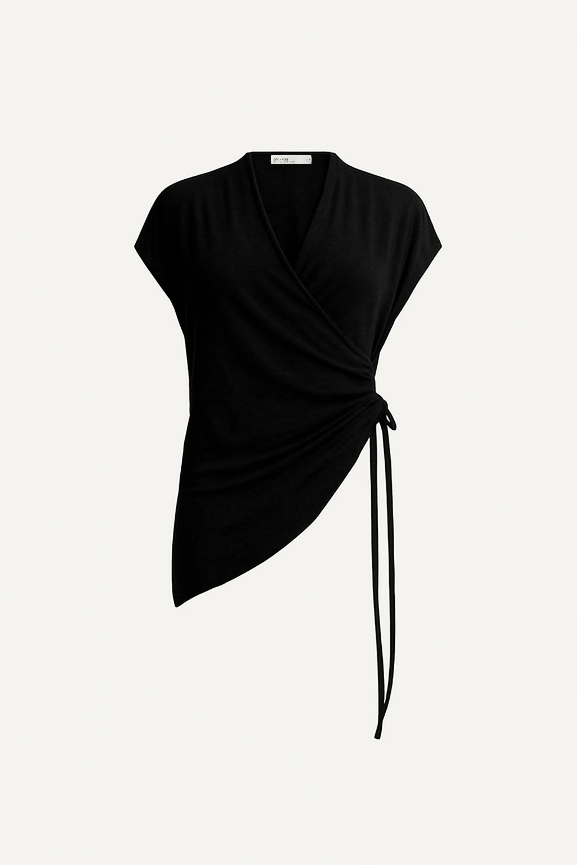 FITTED CROSS FRONT SHIRRED TOP - Image 6