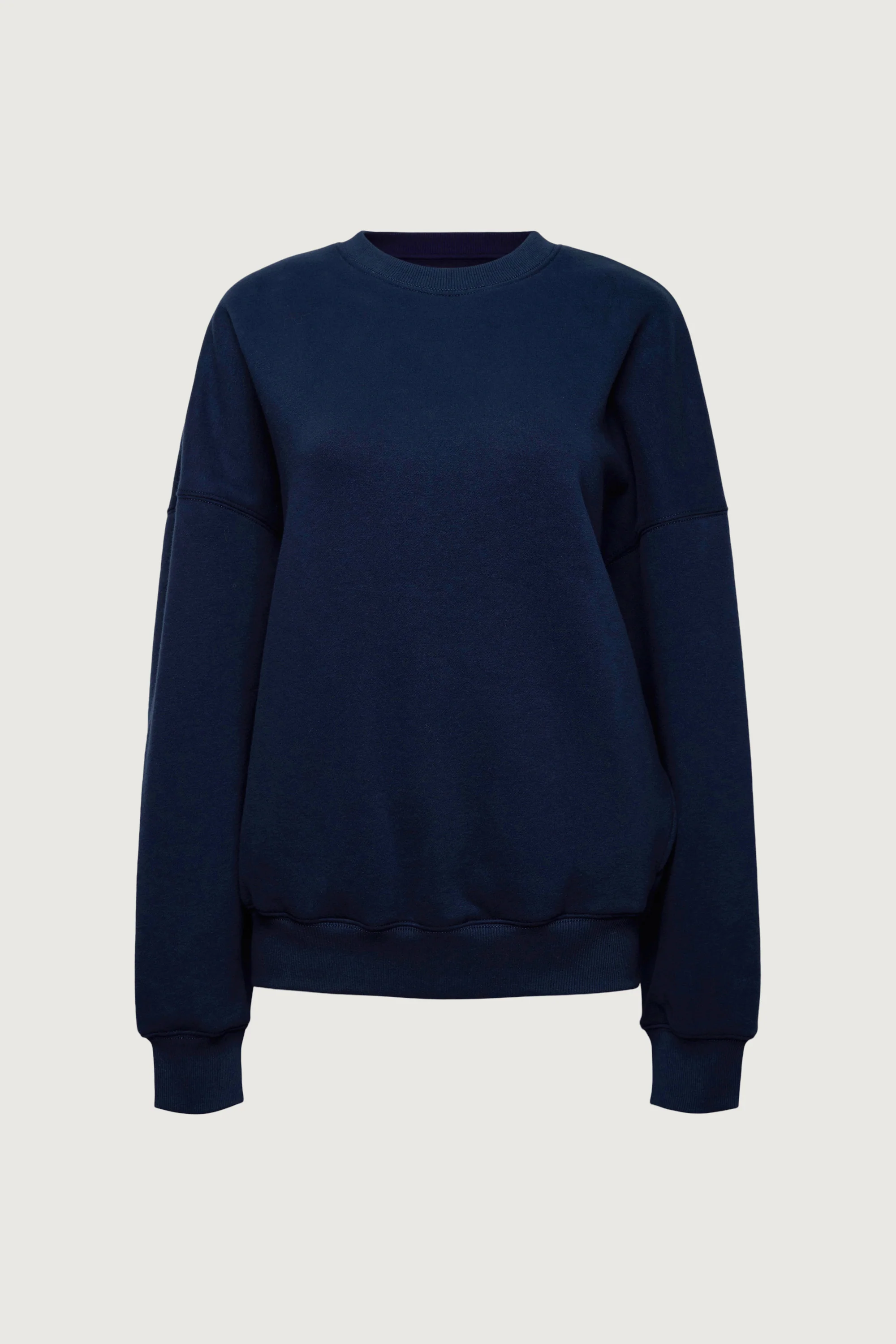 FLEECE STUDIO CREWNECK SWEATSHIRT WITH POCKETS - Image 5