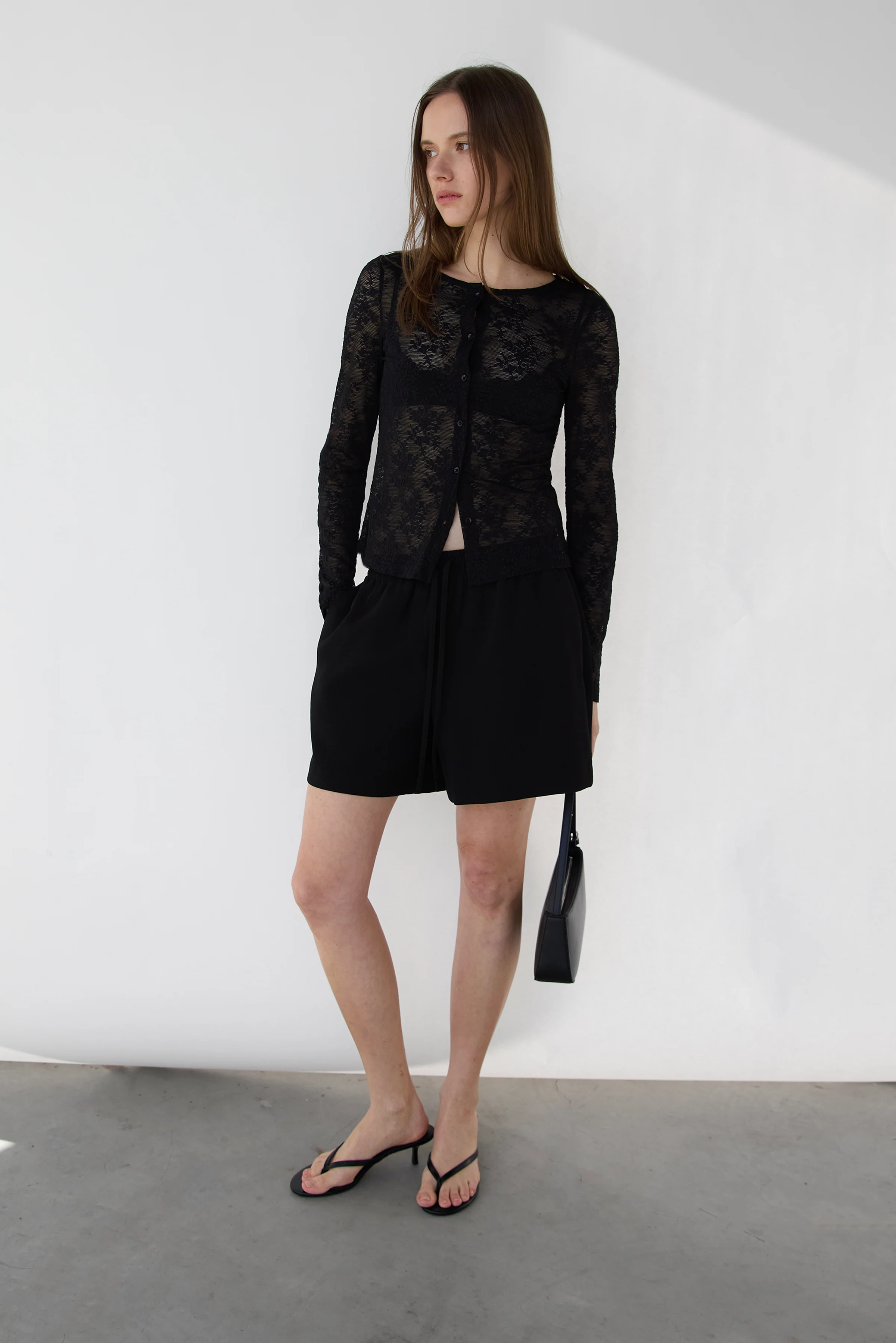 FLORAL LACE SHEER TOP - Image 2