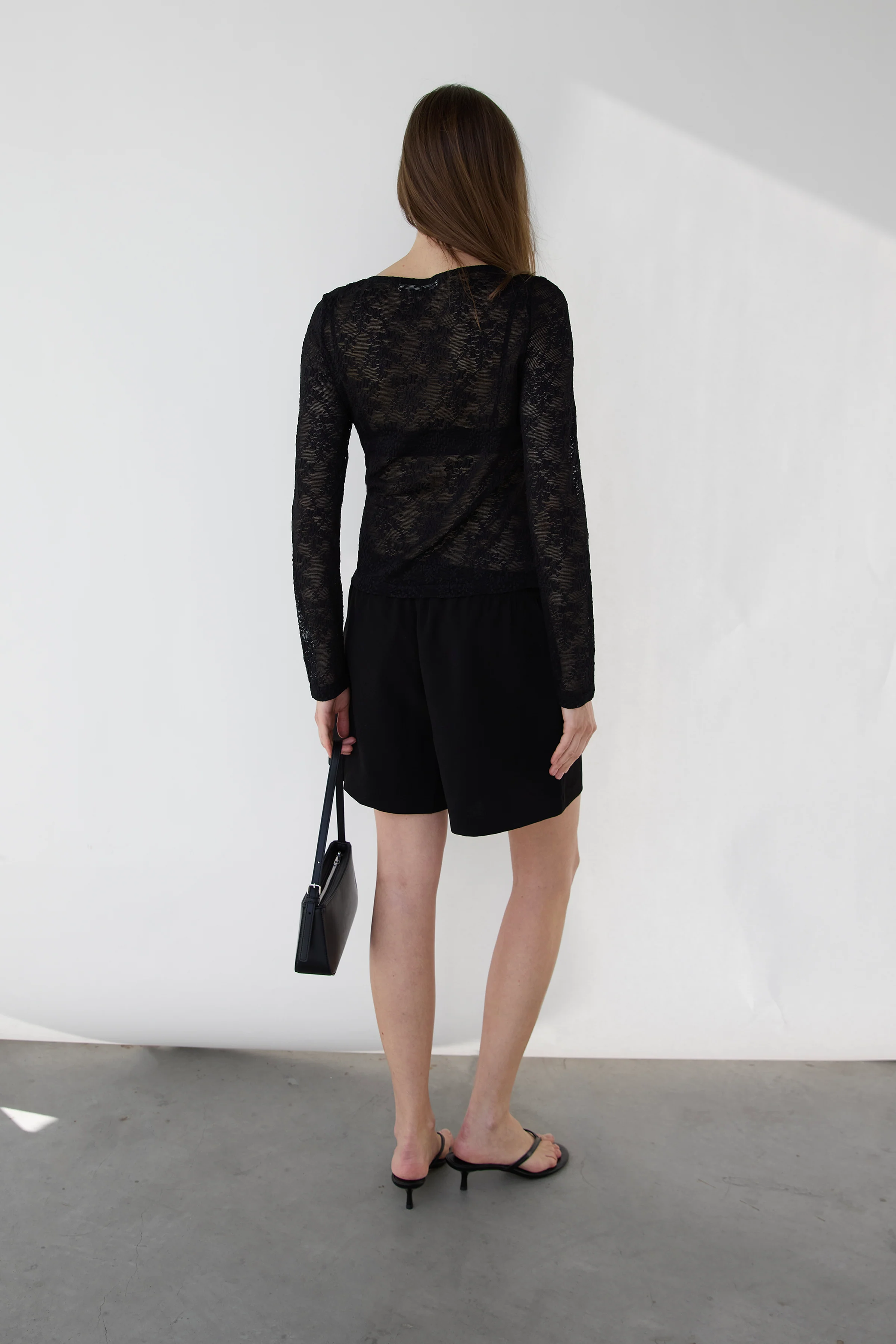 FLORAL LACE SHEER TOP - Image 4