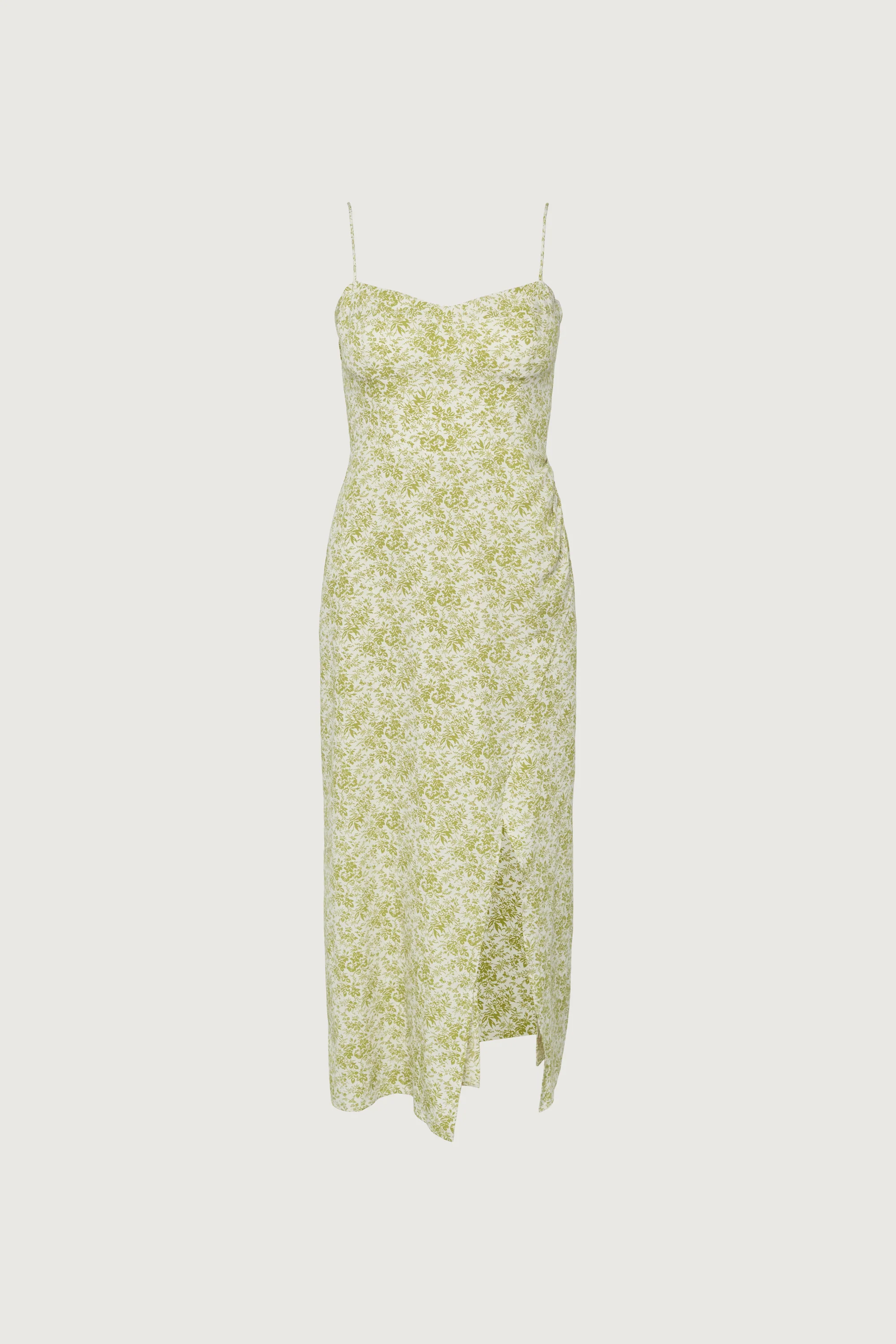 FLORAL MIDI DRESS - Image 11
