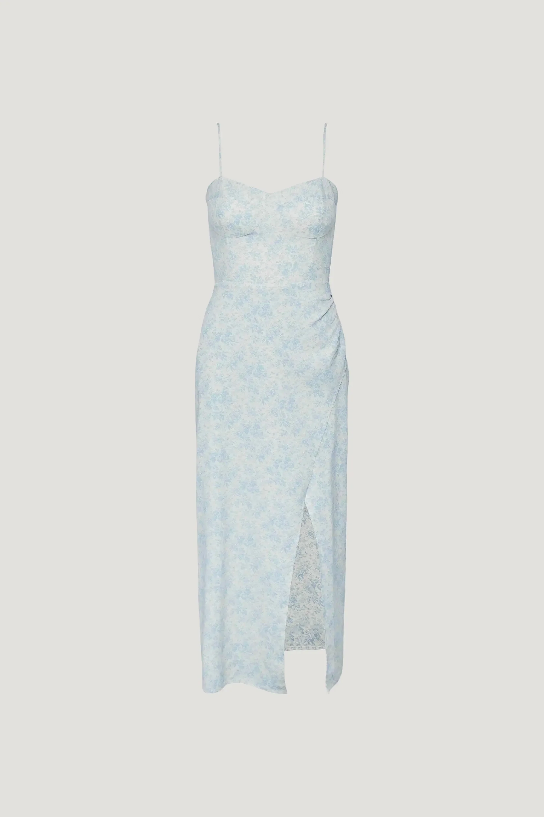 FLORAL MIDI DRESS - Image 14