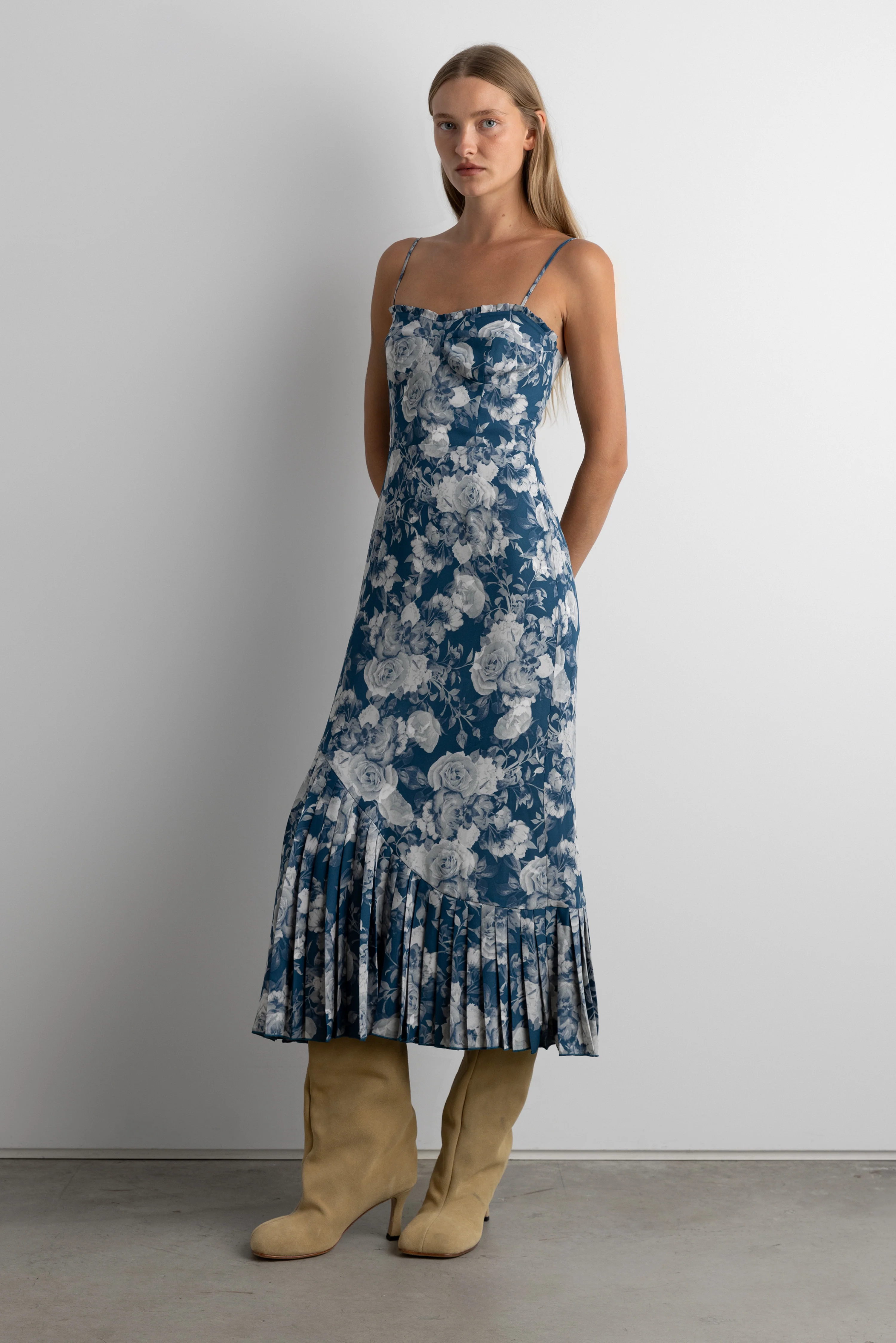 FLORAL PRINT MAXI DRESS - Image 6