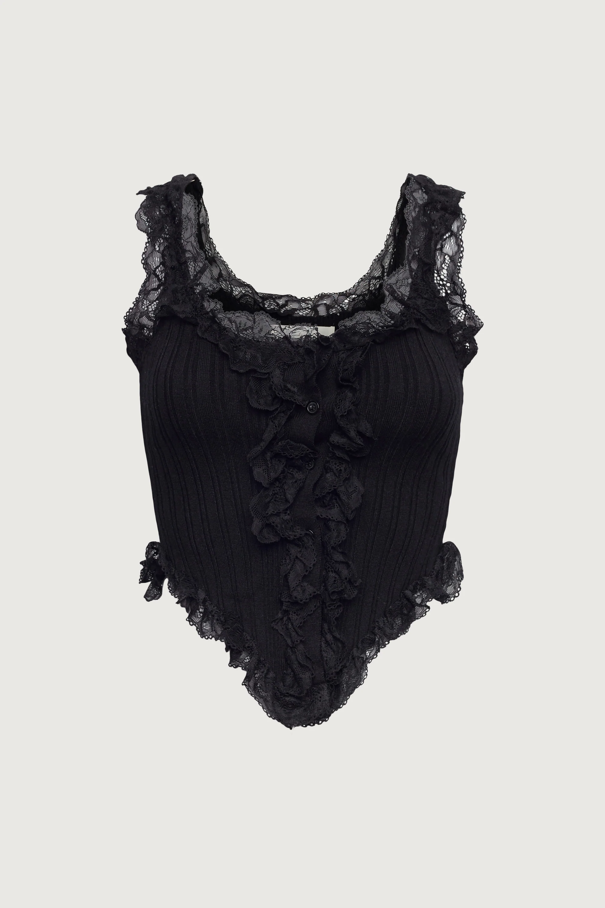 RUFFLED LACE TANK TOP - Image 13