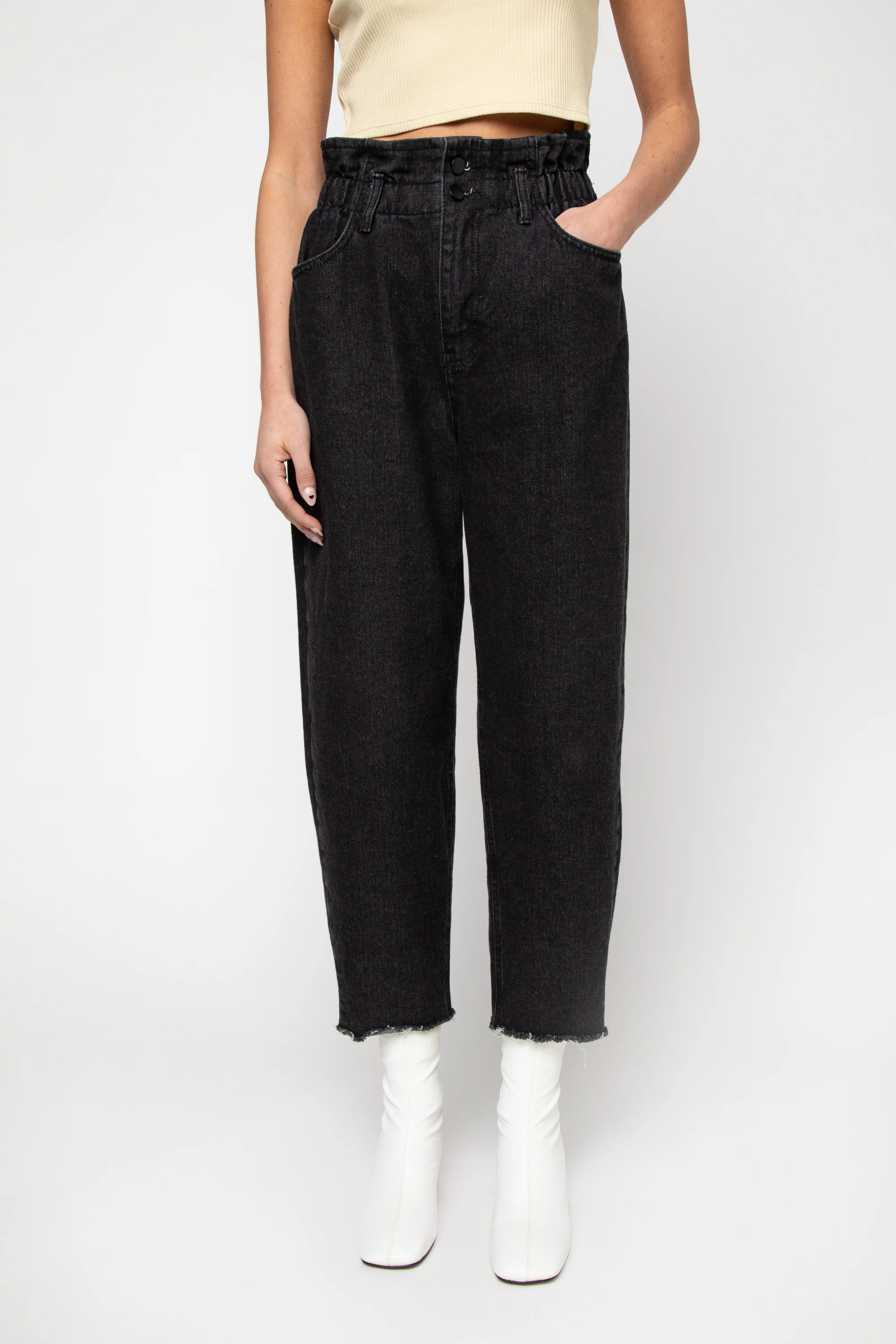 PAPERBAG WAIST DENIM - Image 2