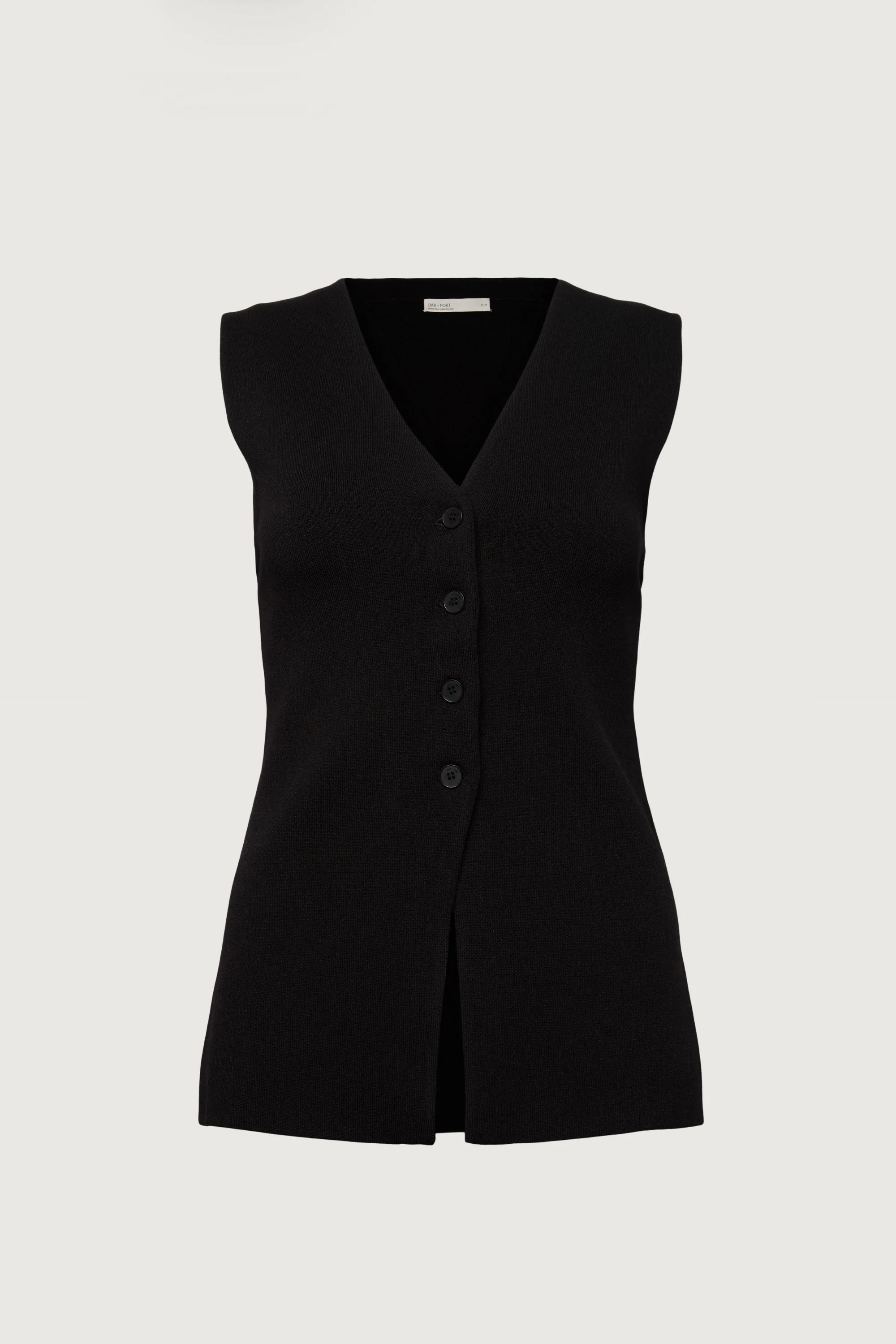 KNIT CINCHED WAIST BUTTON UP TOP - Image 5