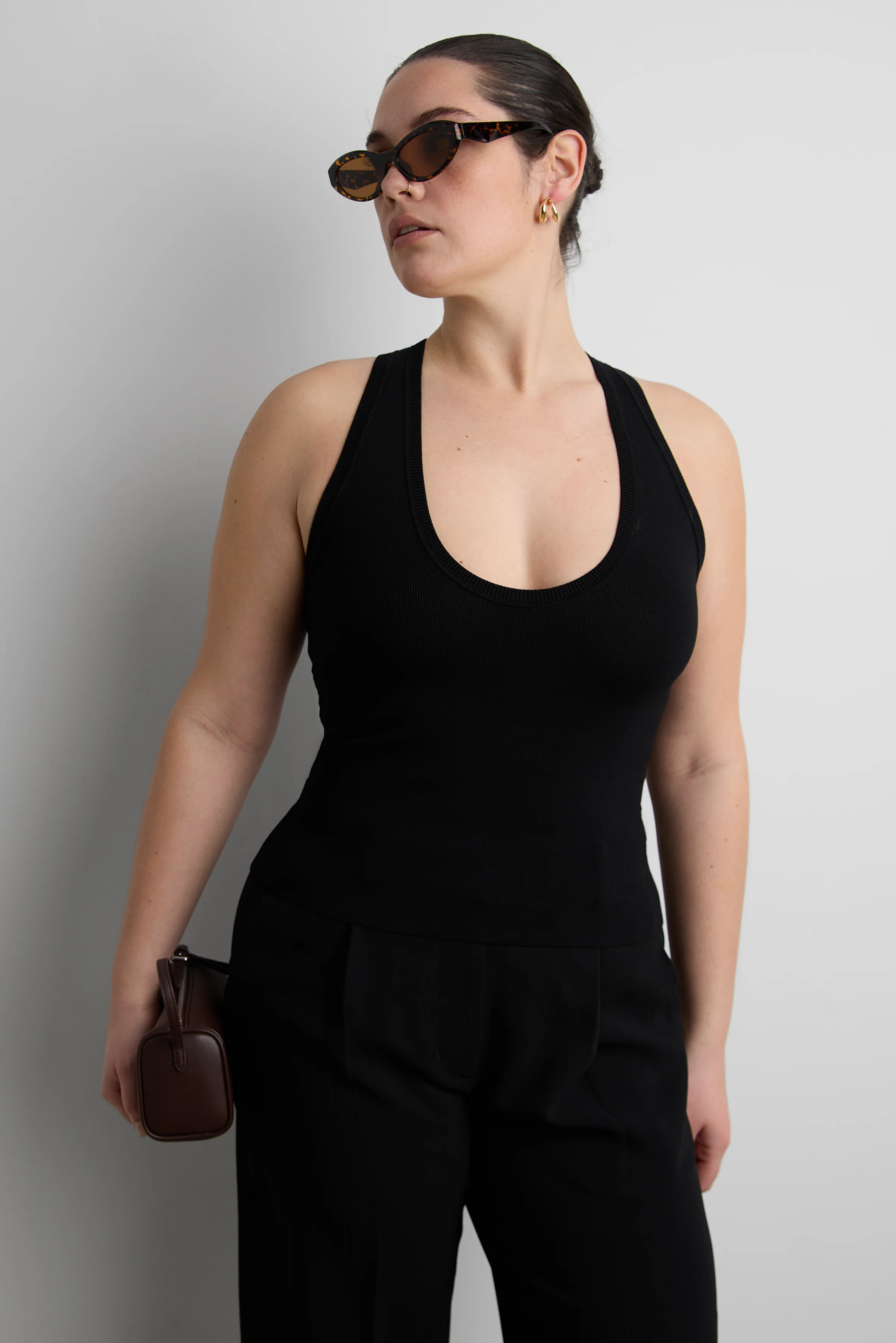 KNIT FORM RACERBACK TANK TOP - Image 20