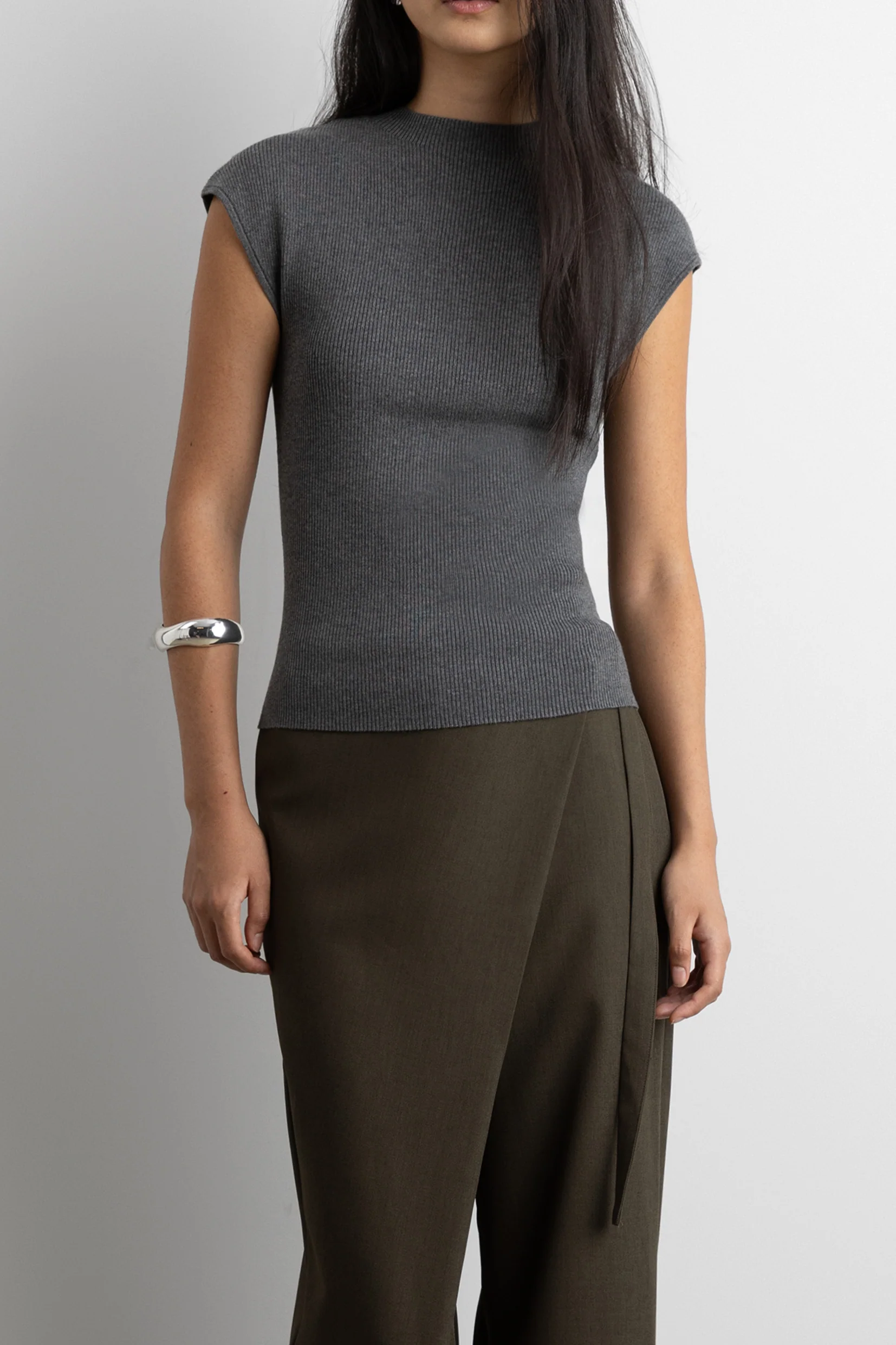 KNIT MOCKNECK TOP - Image 4