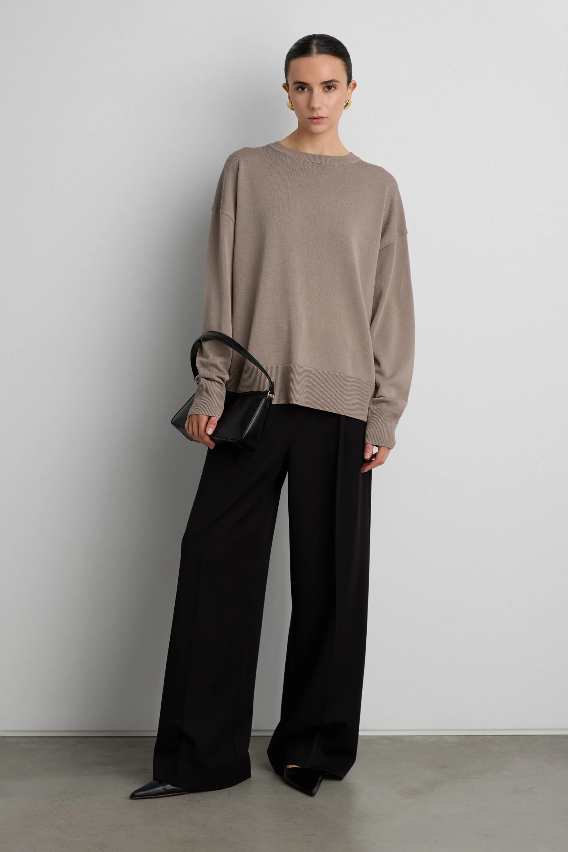 LIGHTWEIGHT CREWNECK SWEATER - Image 5