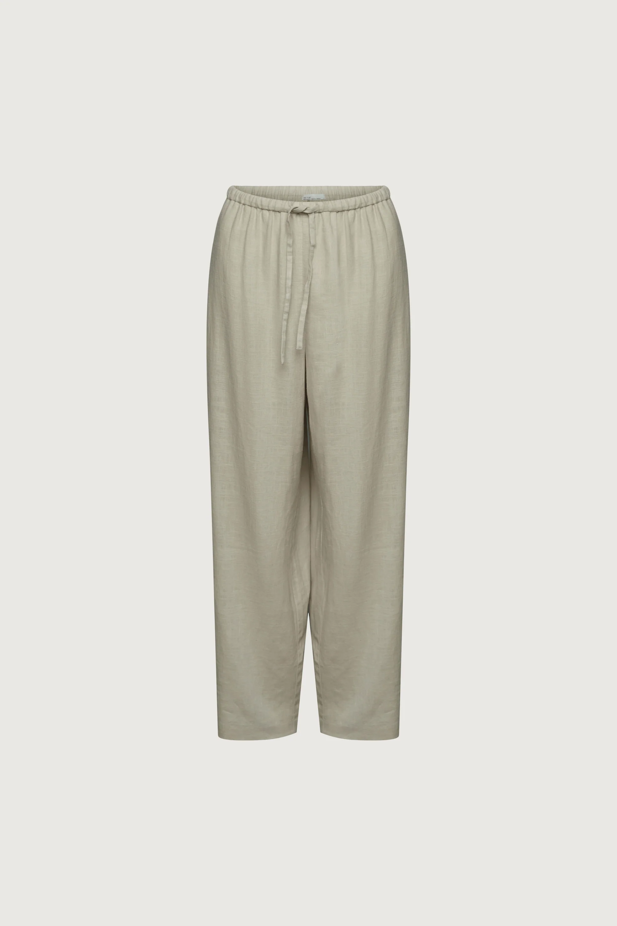 LINEN BLEND WIDE LEG PANT - Image 11