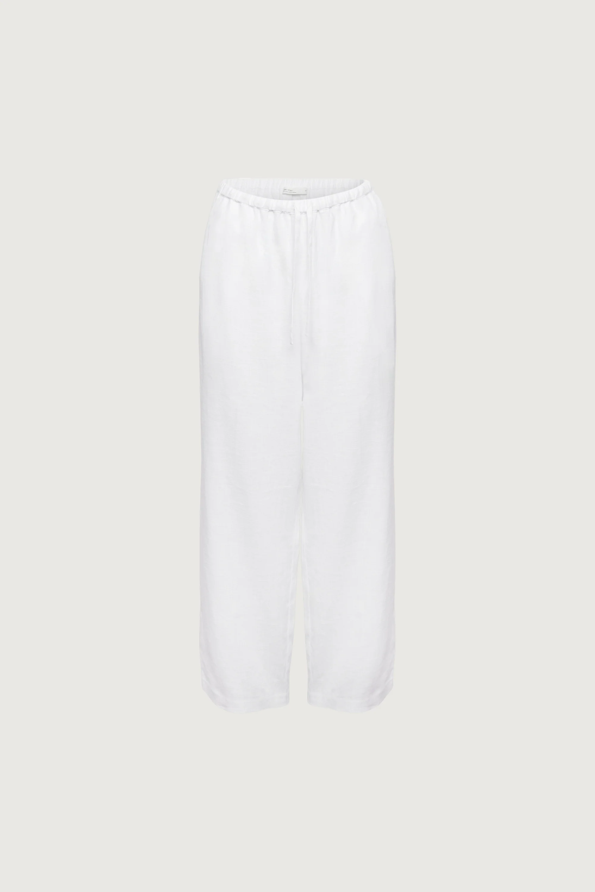 LINEN BLEND WIDE LEG PANT - Image 6