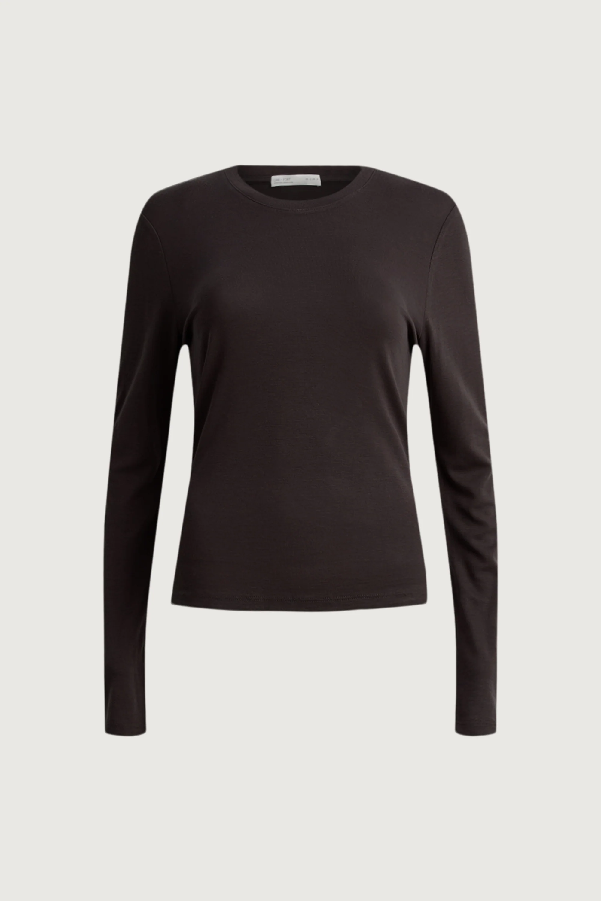 LONG SLEEVE CREW NECK TOP - Image 5