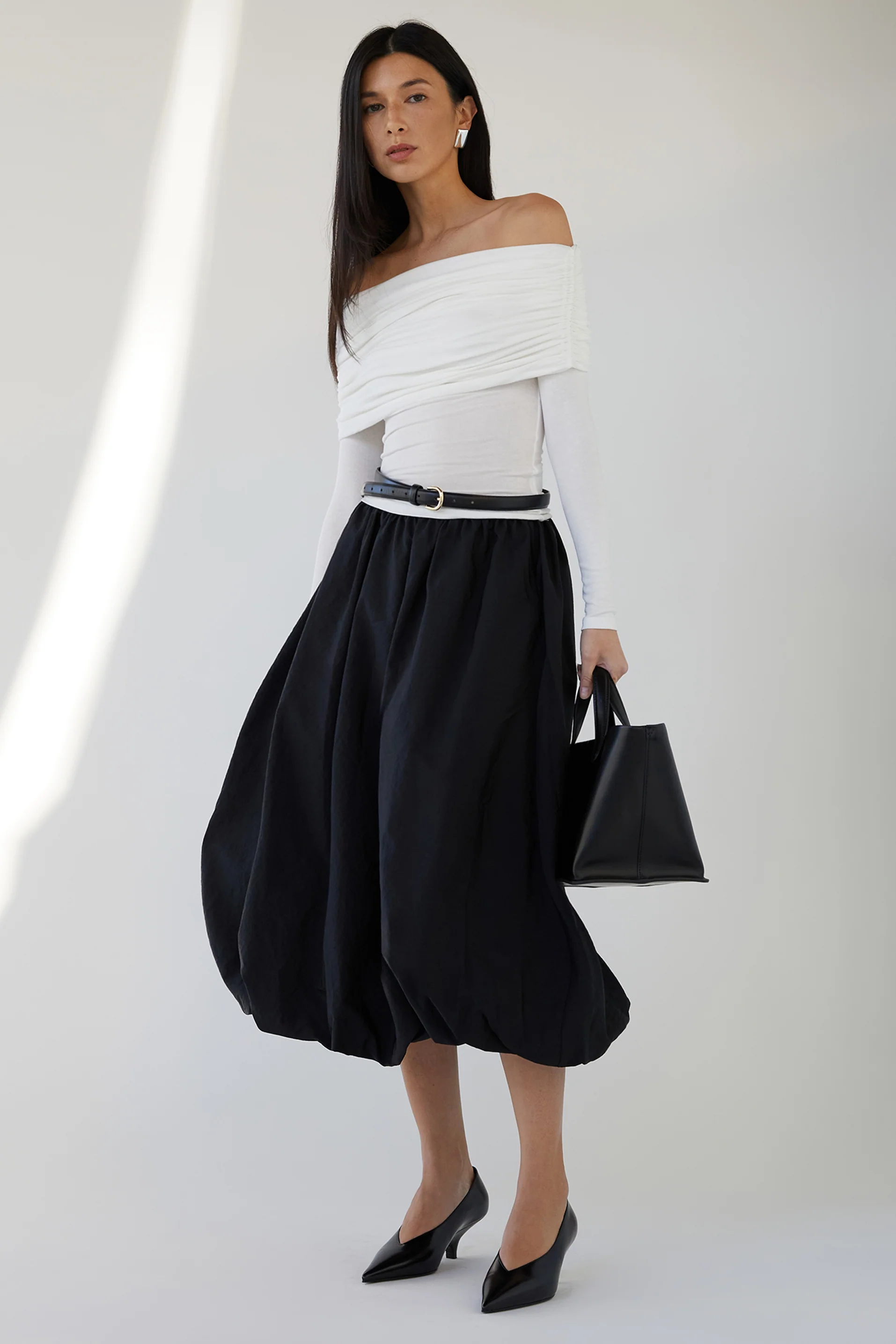 OFF THE SHOULDER FOLD-OVER TOP - Image 2