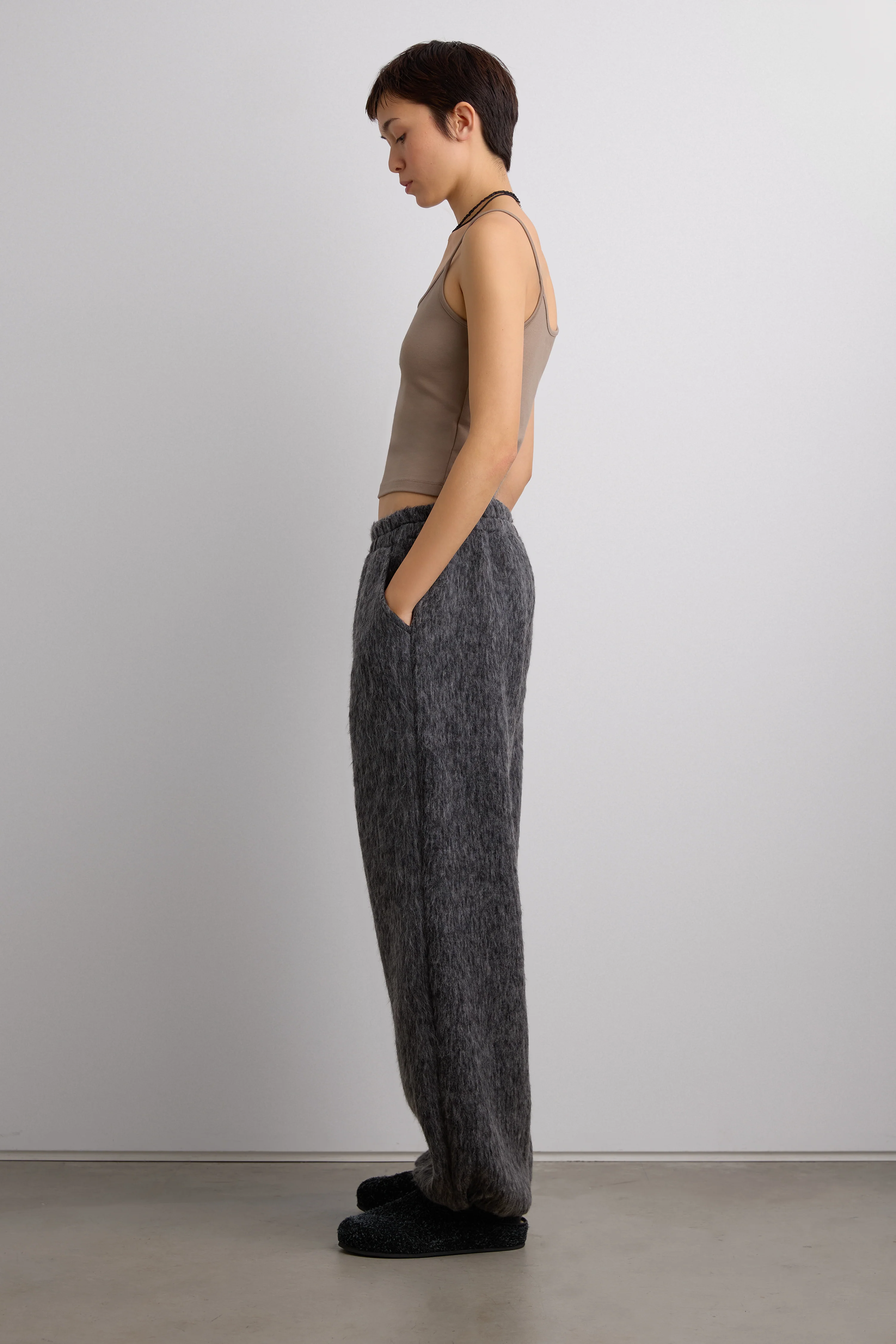 MARLED ELASTIC WAISTBAND PANT - Image 7