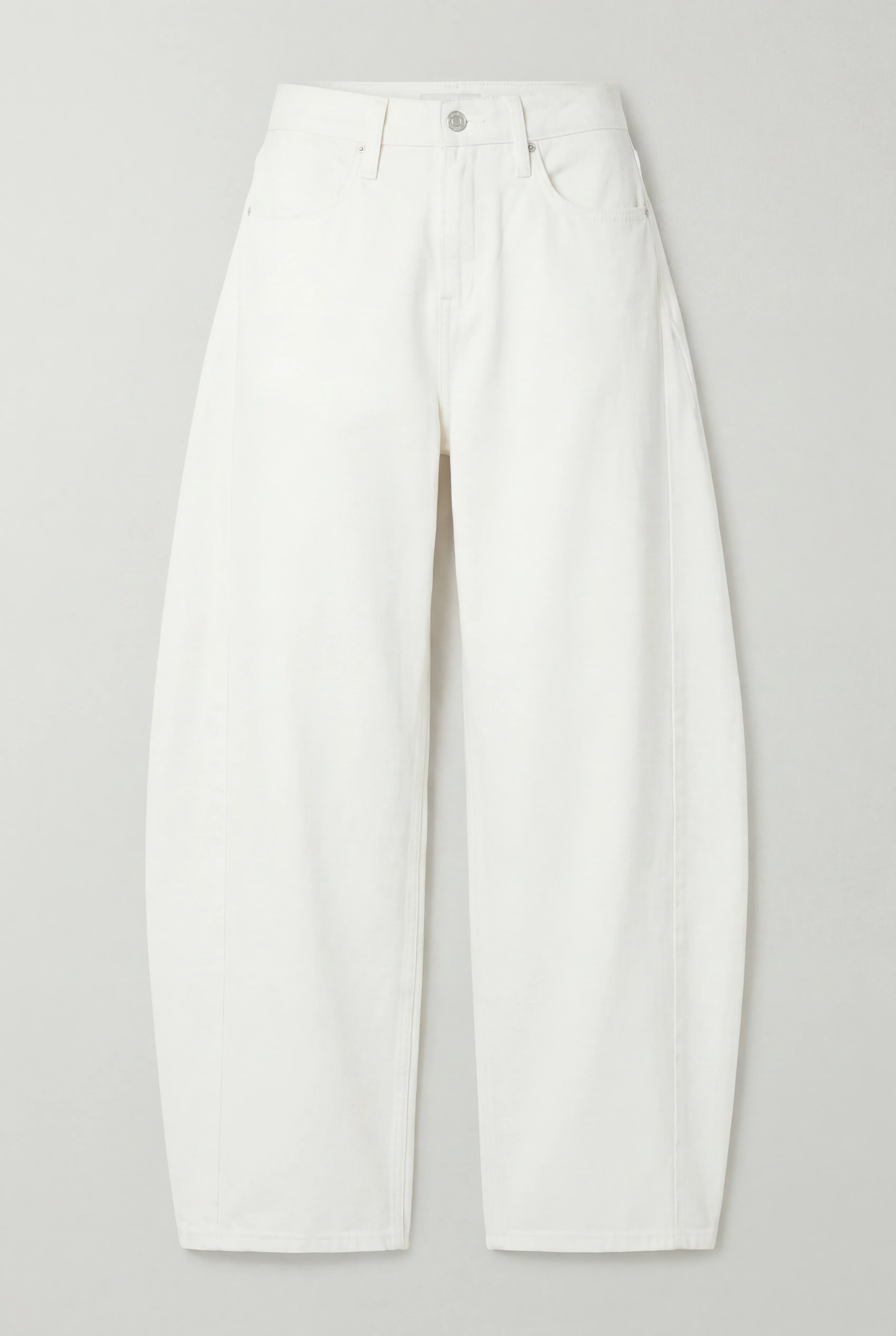 MID-RISE CURVED BARREL LEG PANT - Image 7
