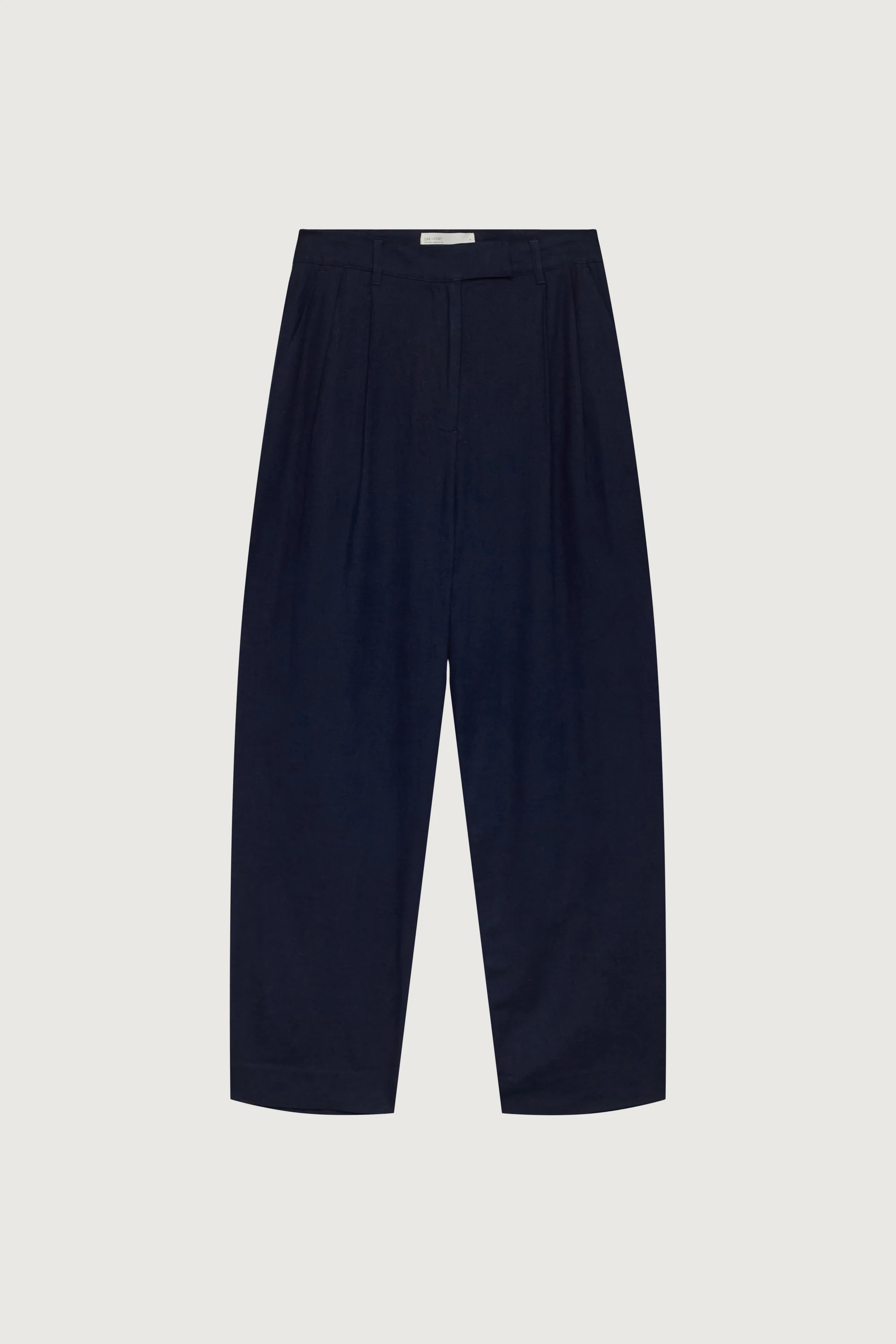 HIGH-RISE LINEN BLEND TROUSER - Image 4