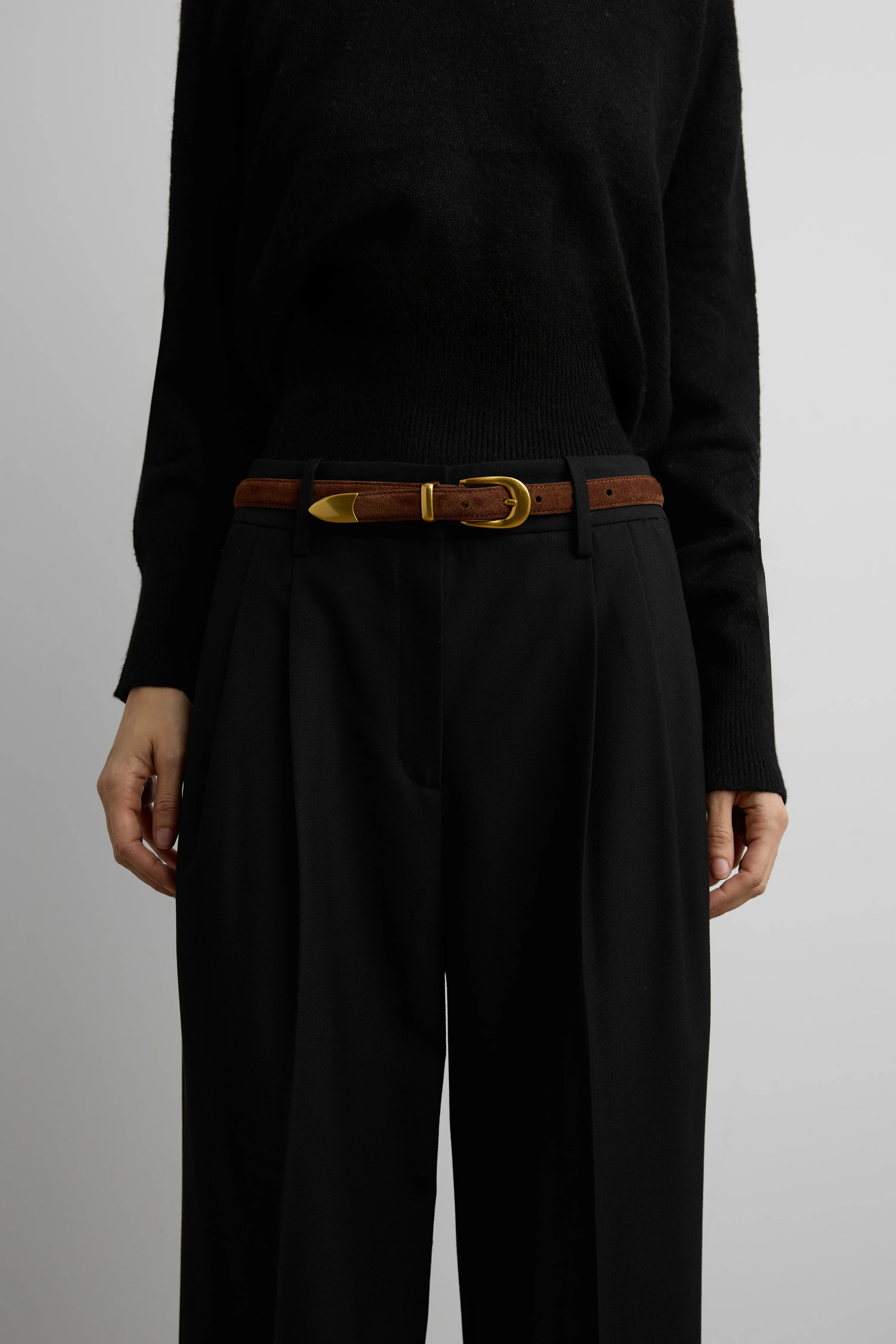 MILA SUEDE WESTERN BELT