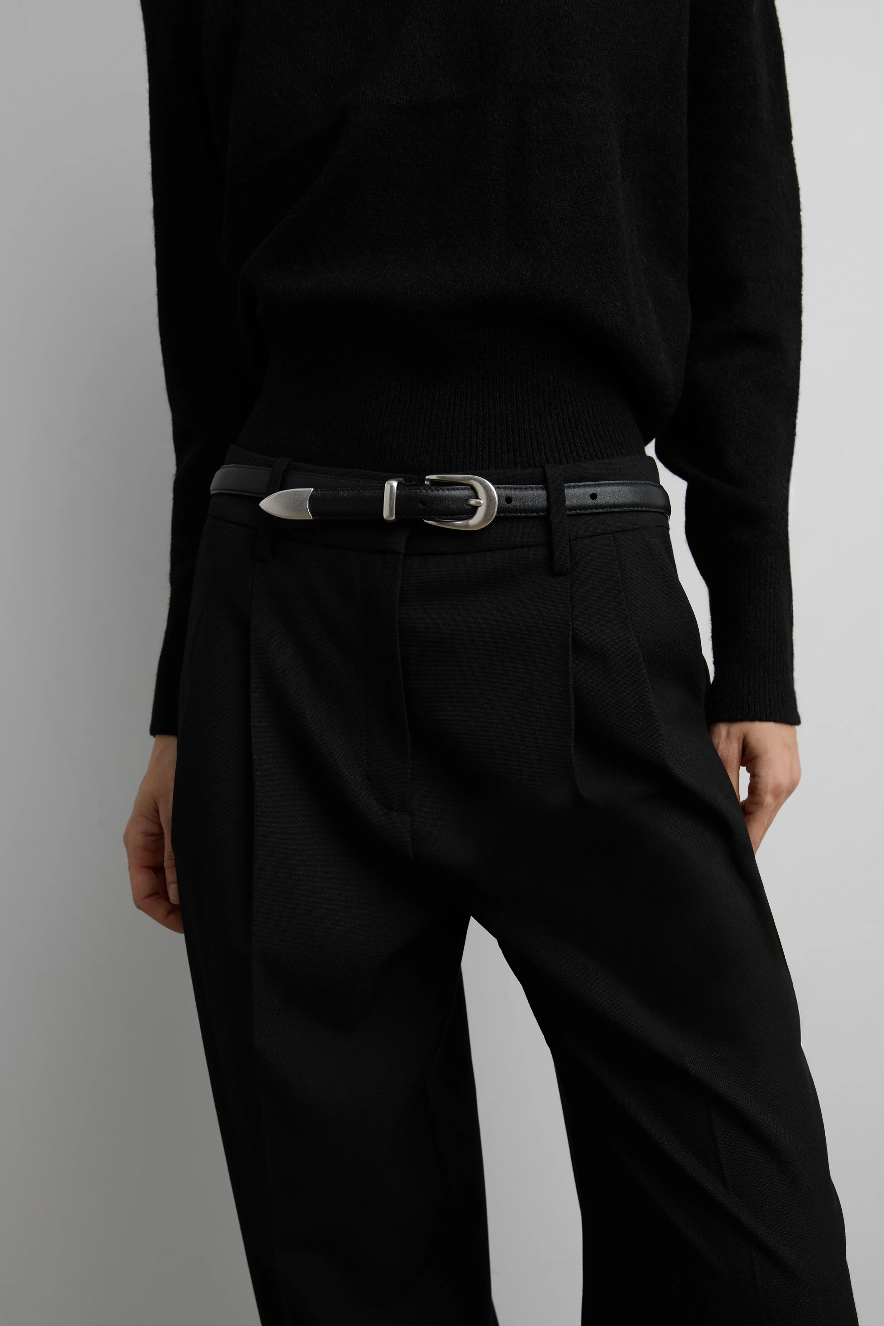 MILA WESTERN LEATHER BELT - Image 2