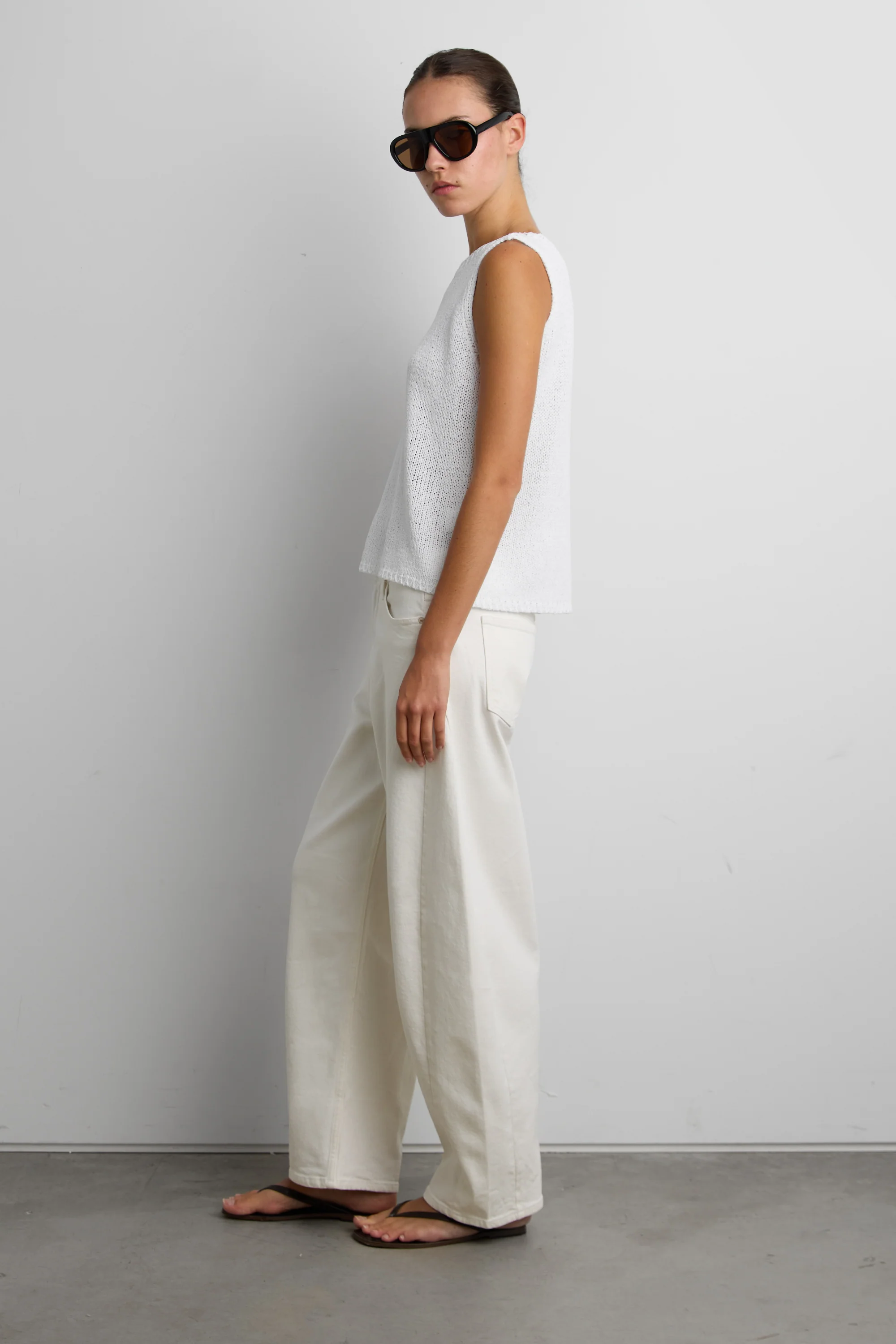 OPEN-KNIT SWEATER VEST - Image 3