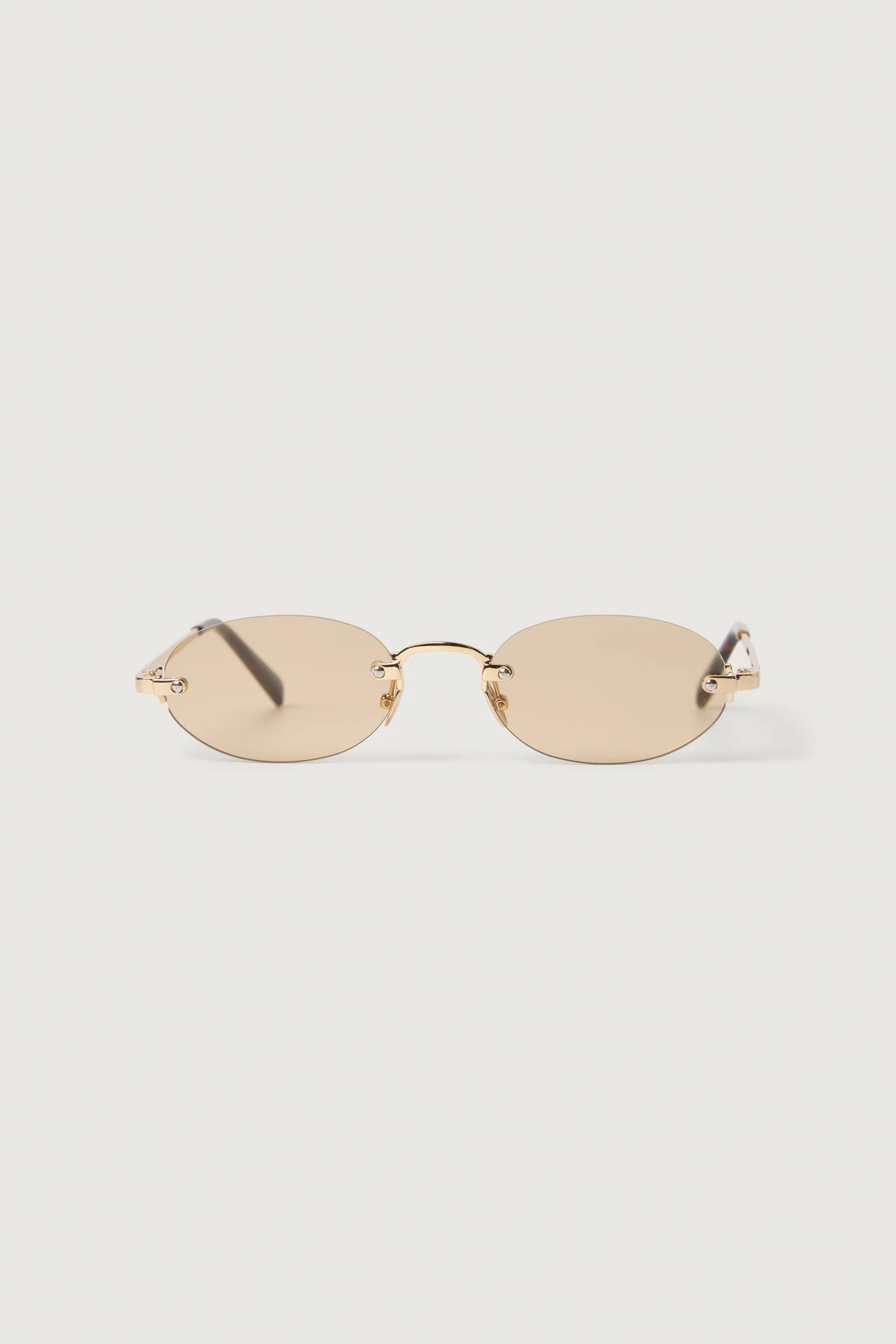 OVAL FRAMELESS SUNGLASSES - Image 9