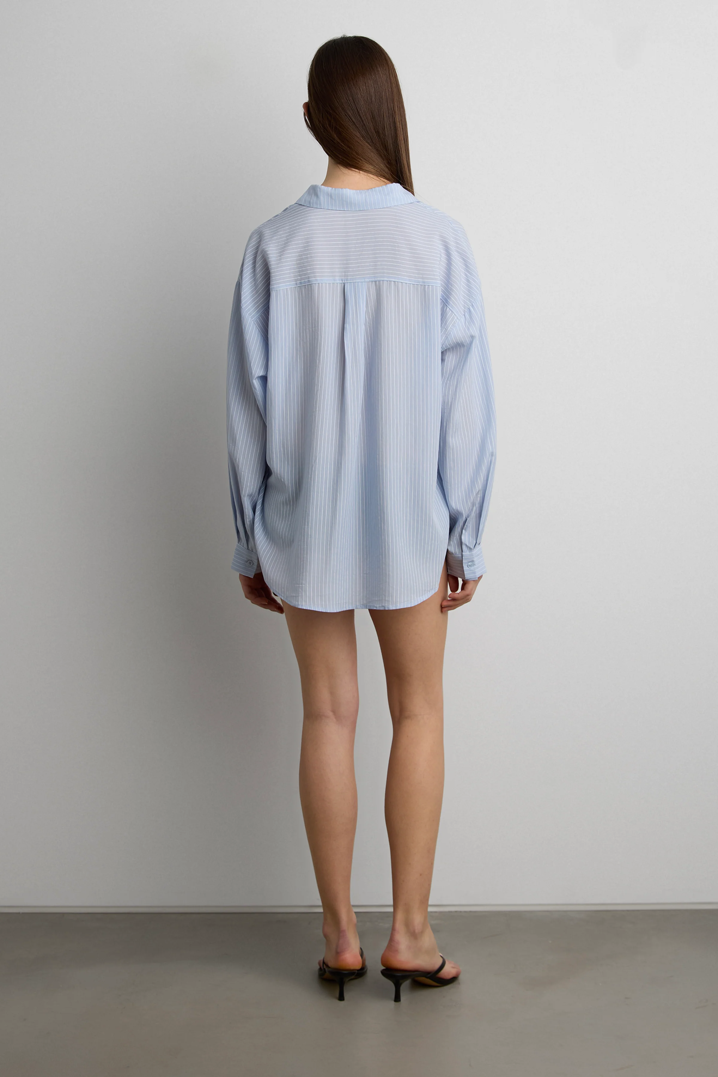OVERSIZED PINSTRIPE SHIRT - Image 15