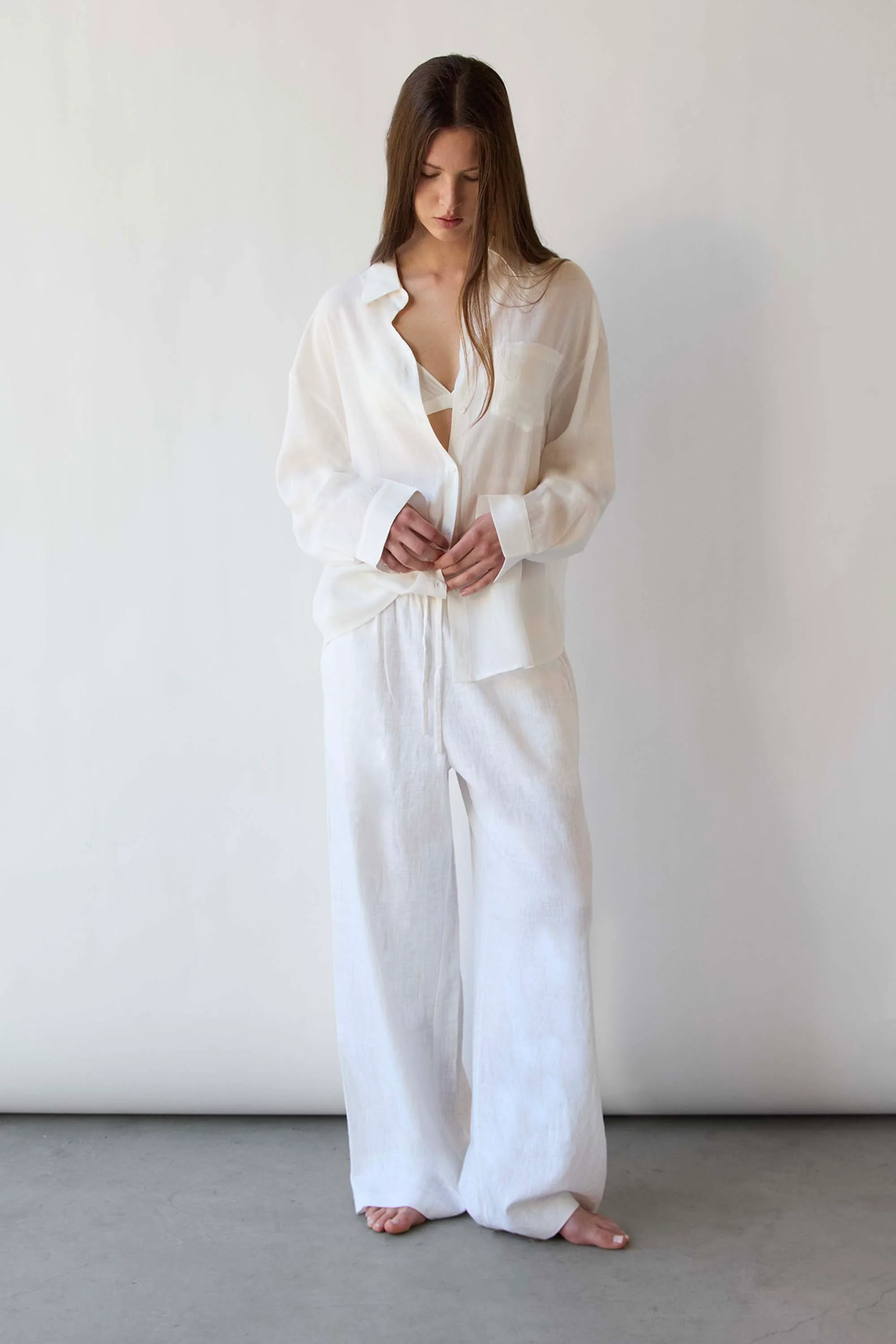 OVERSIZED SINGLE POCKET SHIRT - Image 6