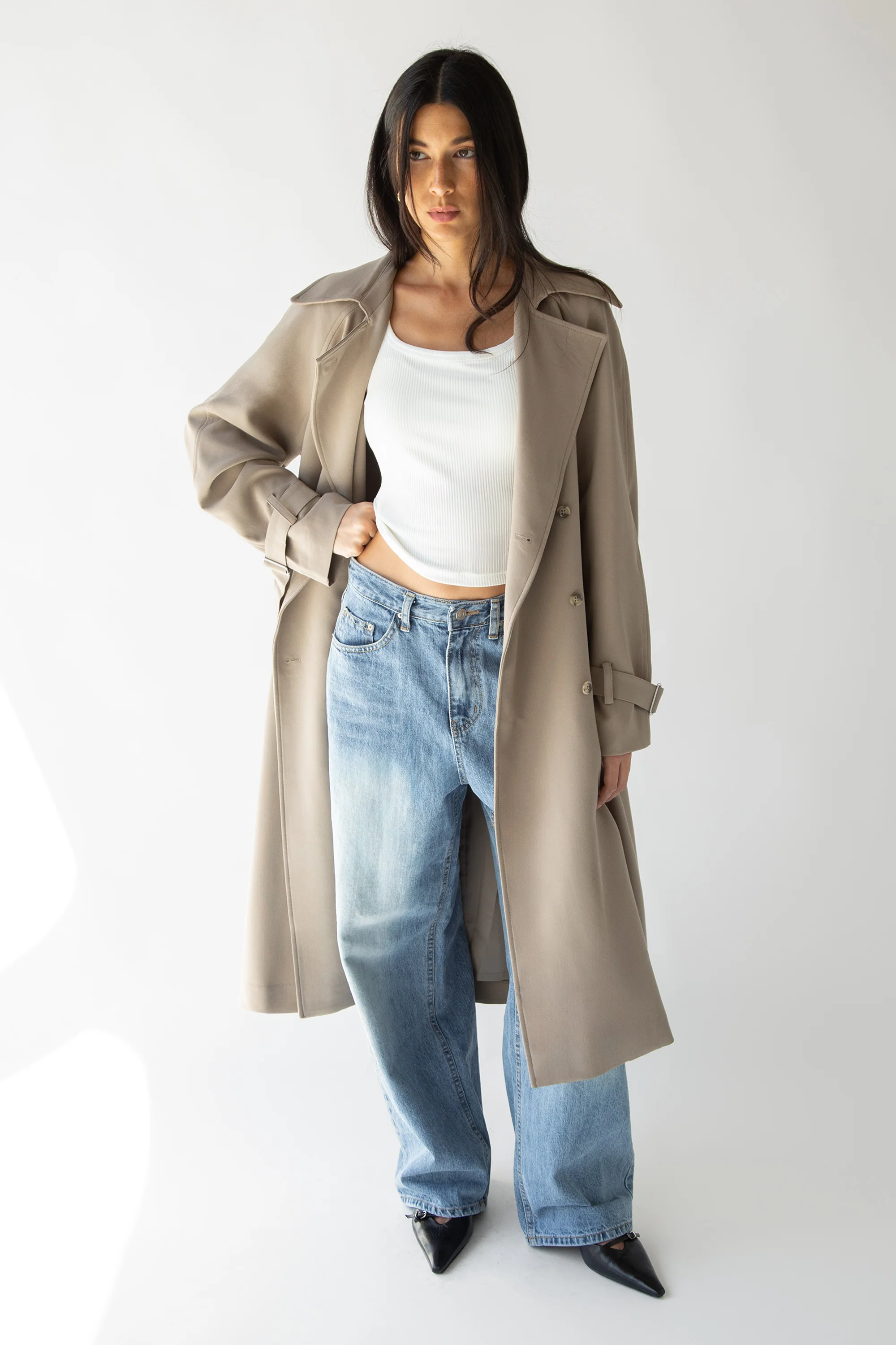 OVERSIZED TRENCH COAT - Image 11