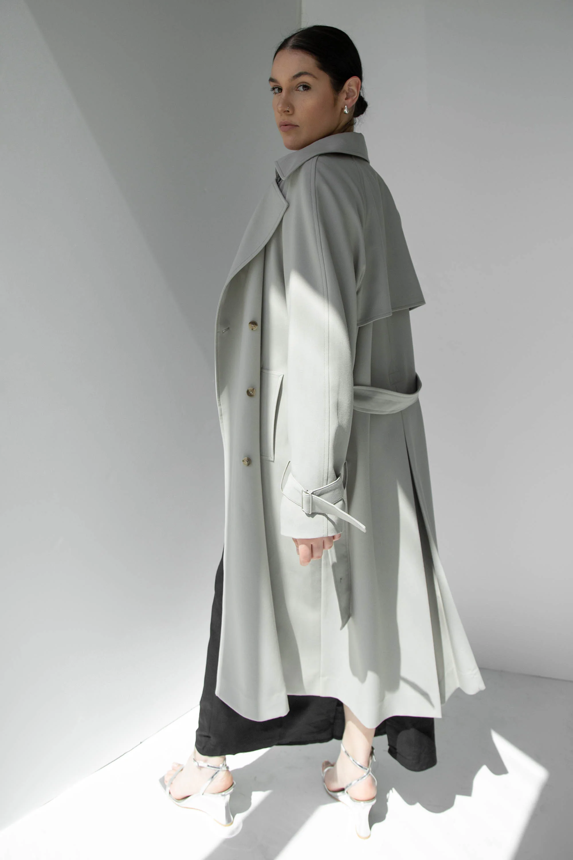 OVERSIZED TRENCH COAT - Image 25