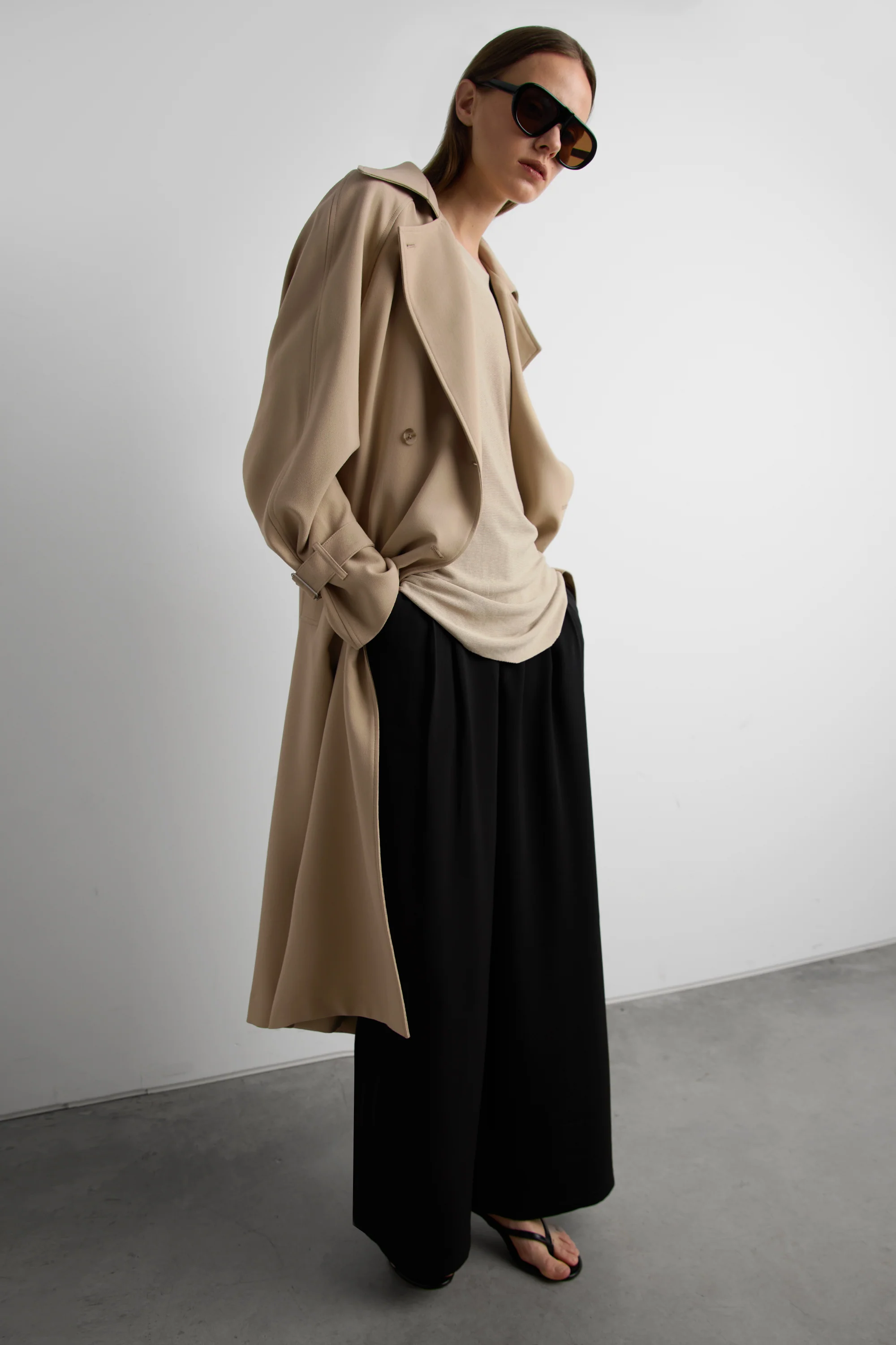 OVERSIZED TRENCH COAT - Image 3
