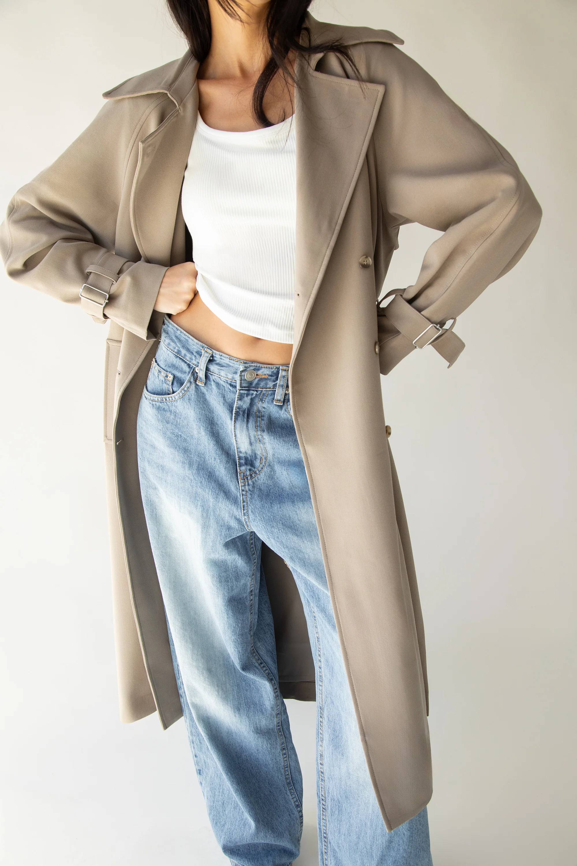 OVERSIZED TRENCH COAT - Image 6